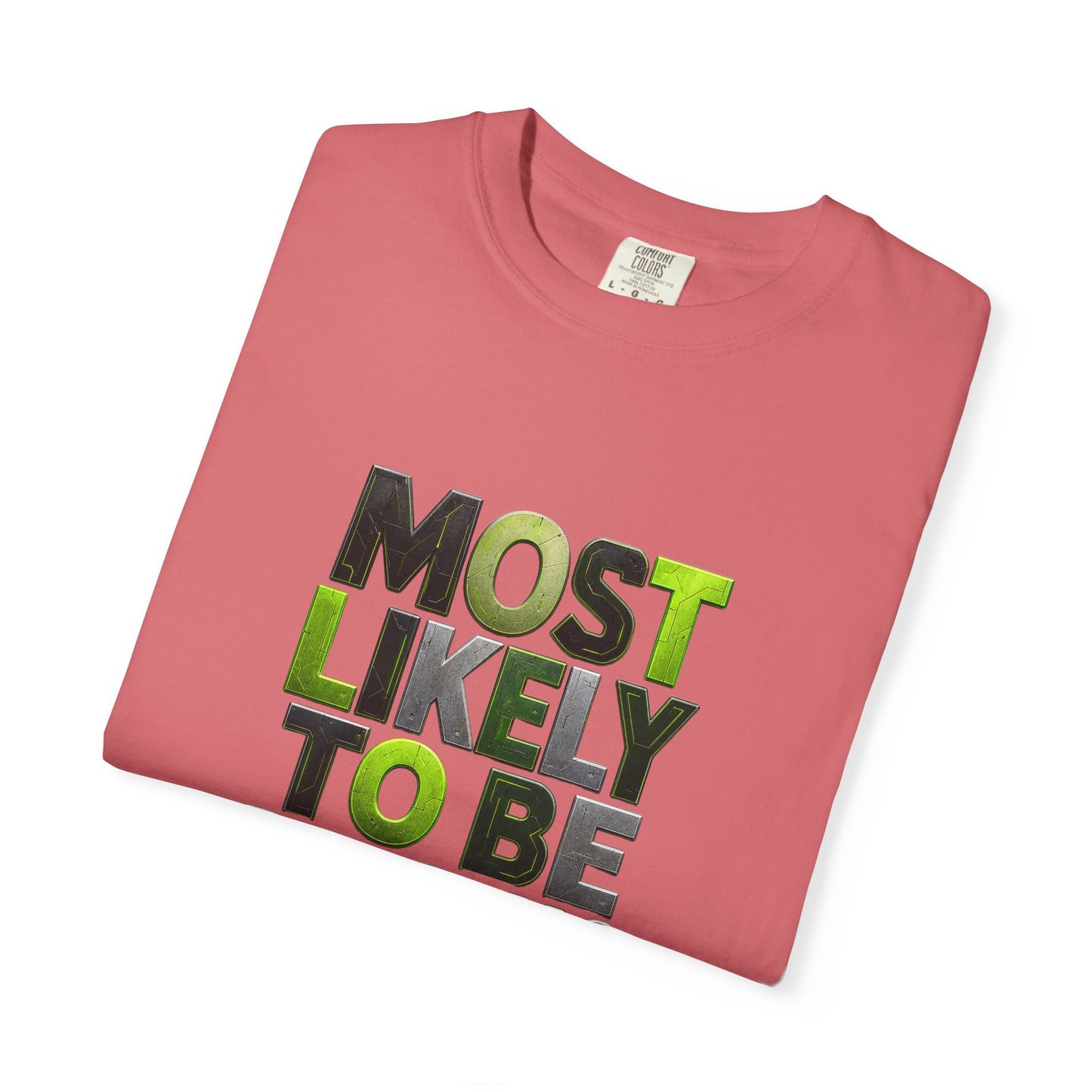 "Most Likely To Be Reading Sci‑Fi" T-Shirt for Science Fiction Book Lovers