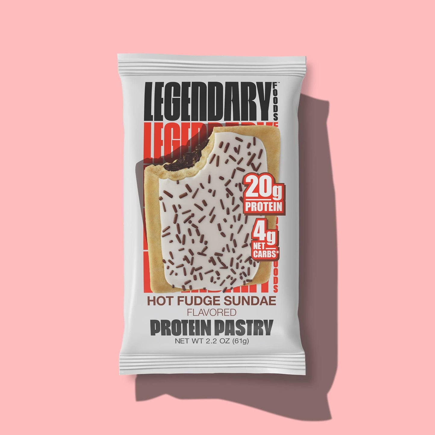 Legendary Foods 20 gr Protein Pastry | Low Carb Tasty Protein Bar Alternative | Keto Friendly | No Sugar Added | High Protein Snacks | On-The-Go Breakfast | Gluten Free Keto Food - Brown Sugar Cinnamon (10-Pack)