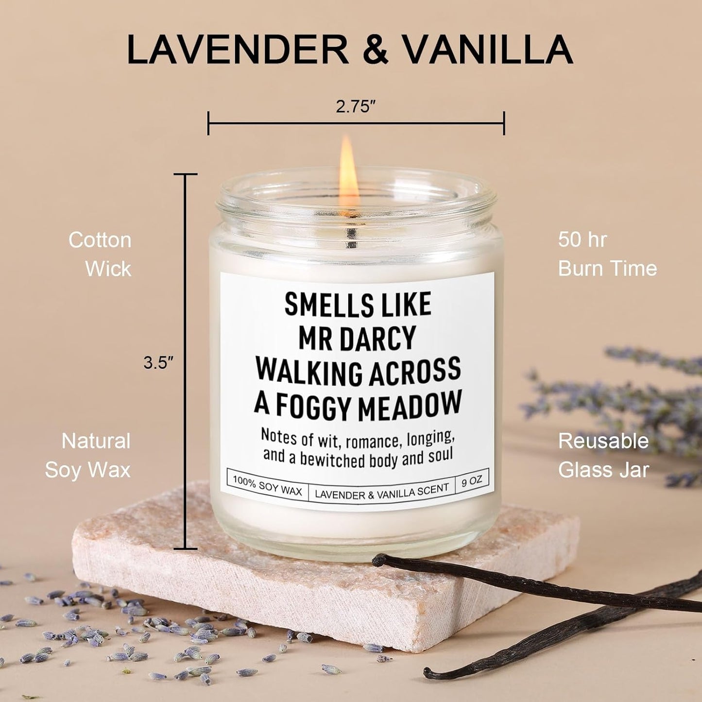 Bougie parfumée M. Darcy