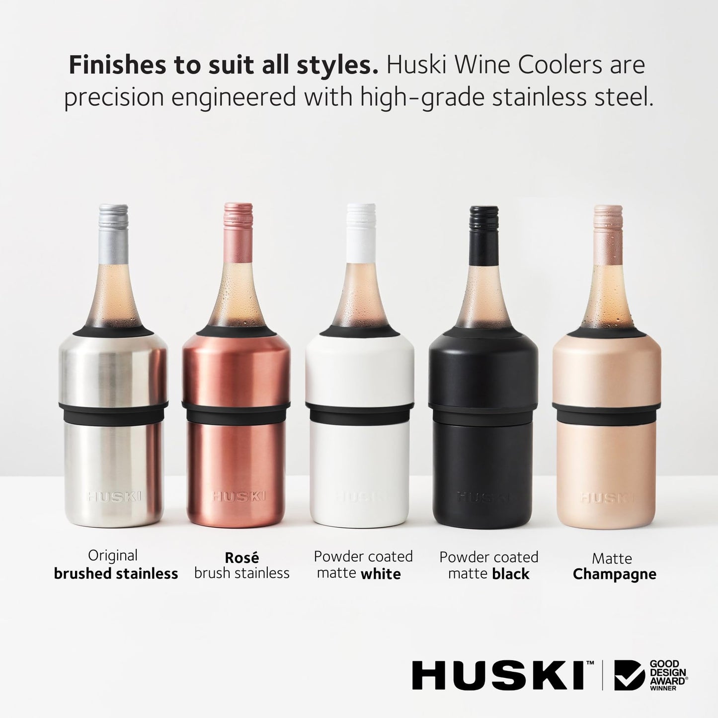 Award-Winning Iceless Wine Chiller in Six Shades
