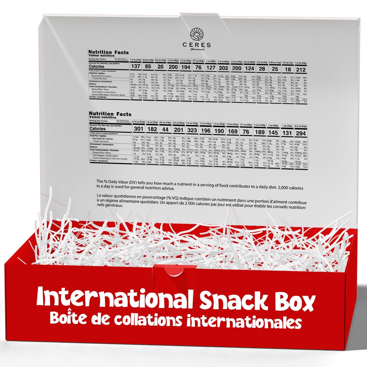Exotic International Snack Box, 30-Piece Assortment of Snacks from Around the World |Office Snacking, Mystery Foreign Candy & Treats, Snacks Variety Pack for Adults, Kids, College and Students (Maxi)