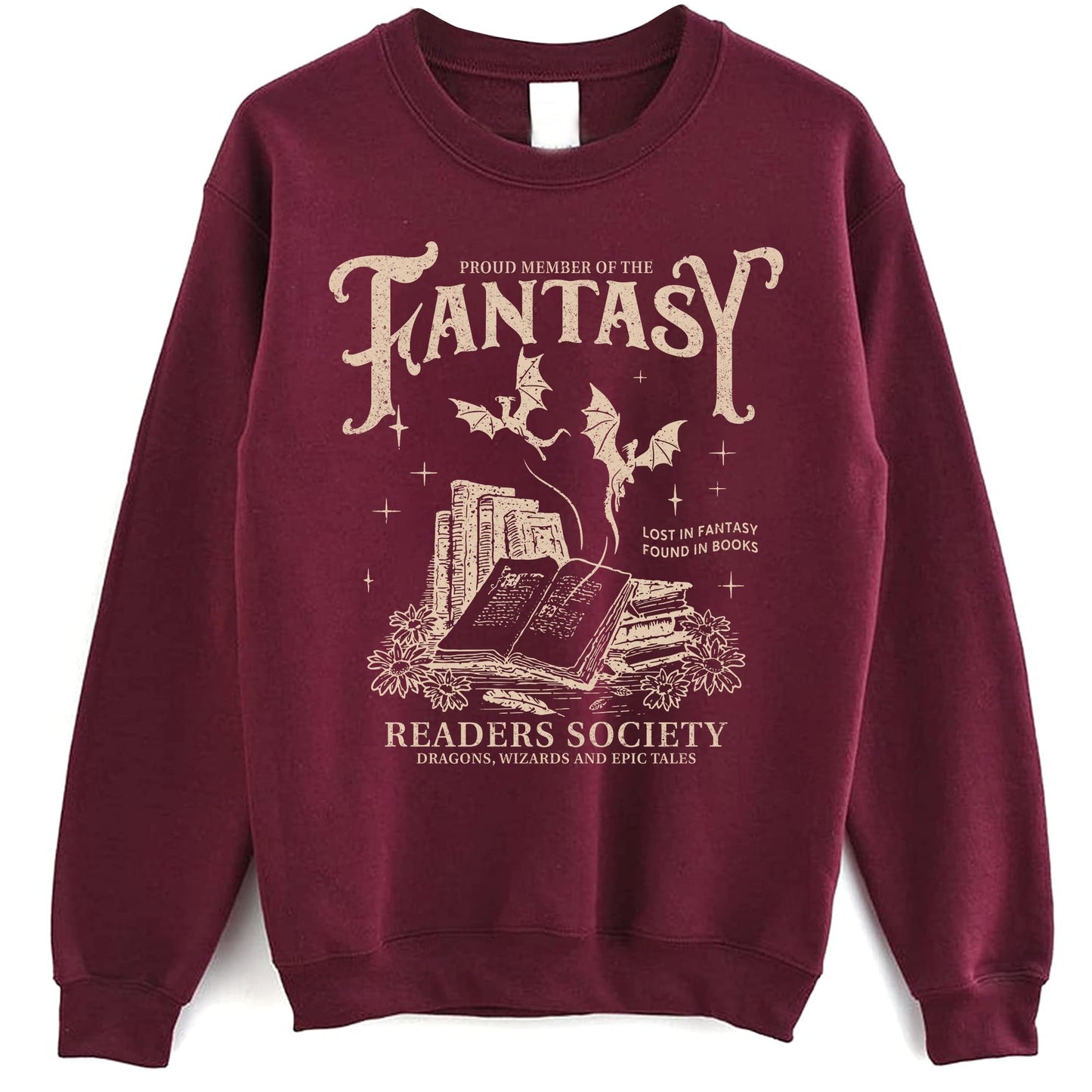Sweat-shirt de la Société des Lecteurs de Fantasy