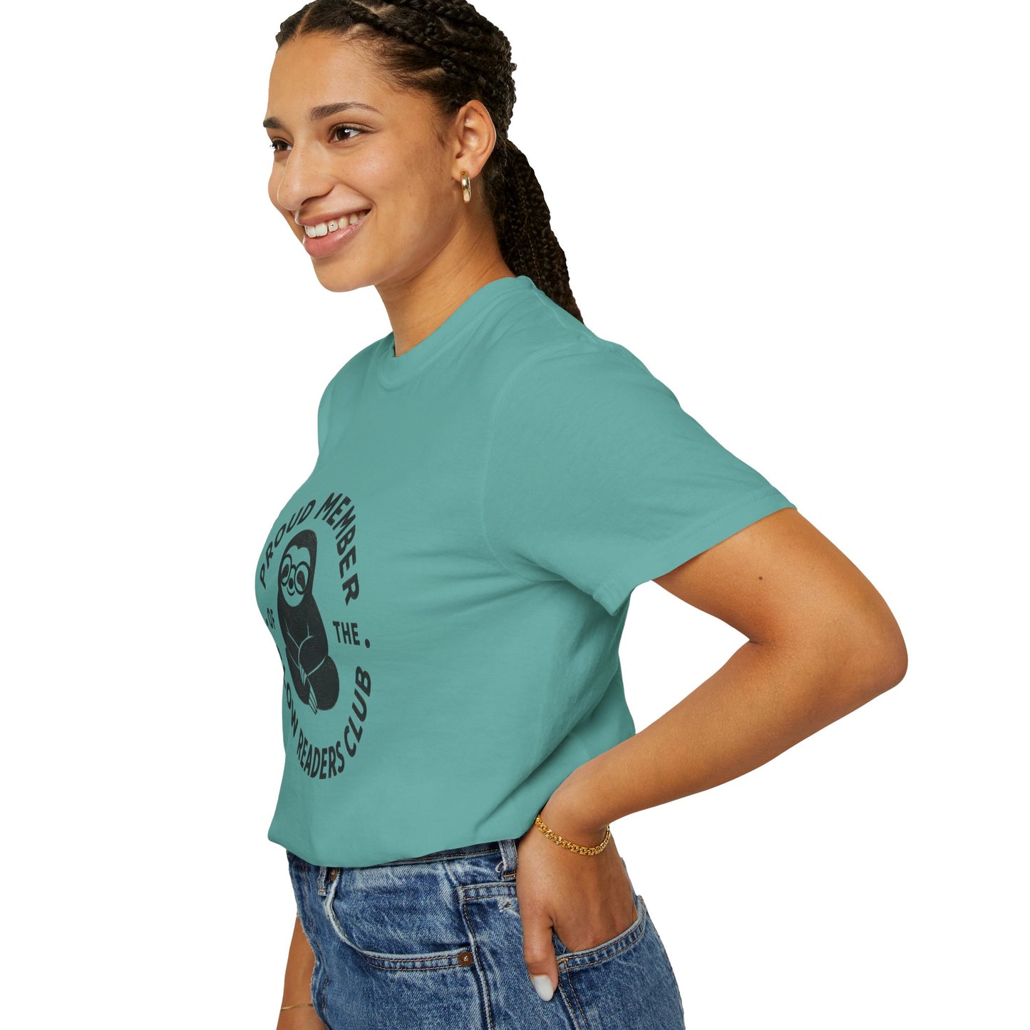 "Proud Member of the Slow Readers Club" Graphic Tee