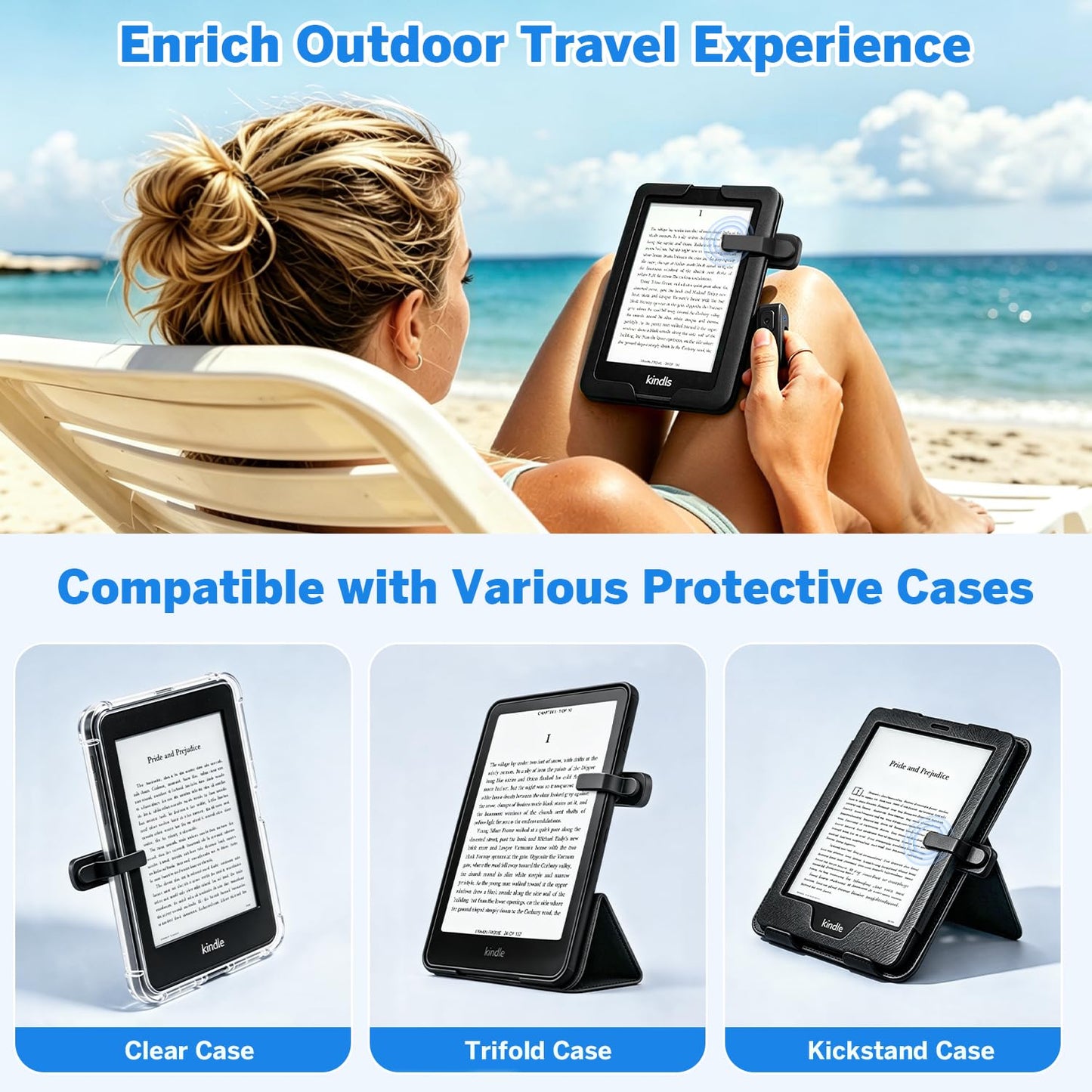 E-Reader Remote Page Turner in Five Fun Colours