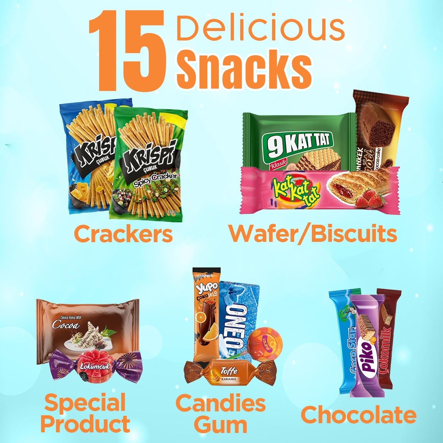 Exotic International Snack Box, 30-Piece Assortment of Snacks from Around the World |Office Snacking, Mystery Foreign Candy & Treats, Snacks Variety Pack for Adults, Kids, College and Students (Maxi)