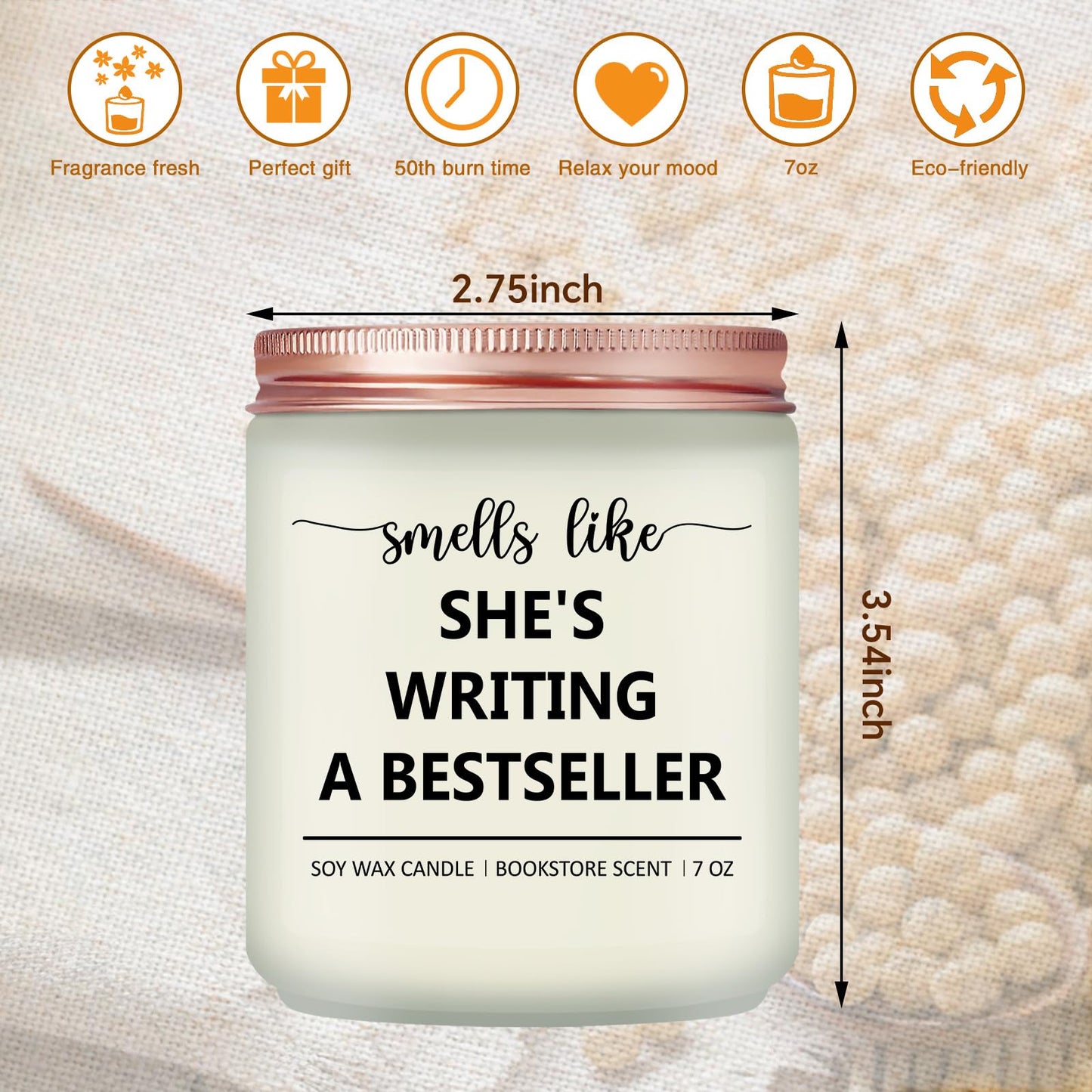 Smells Like She's Writing a Bestseller Soy Candle