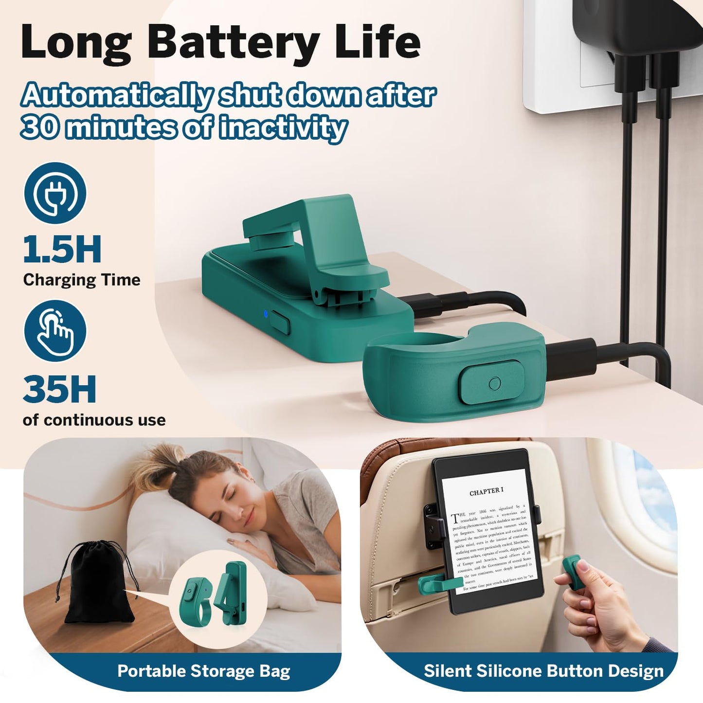 E-Reader Remote Page Turner in Five Fun Colours