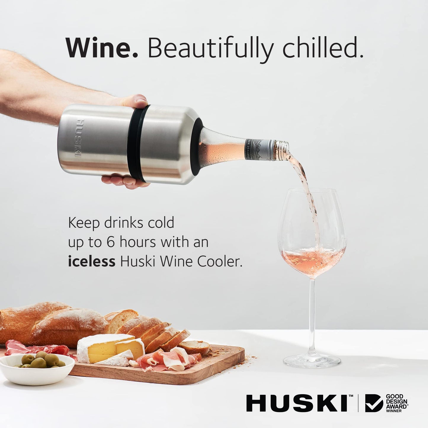 Award-Winning Iceless Wine Chiller in Six Shades
