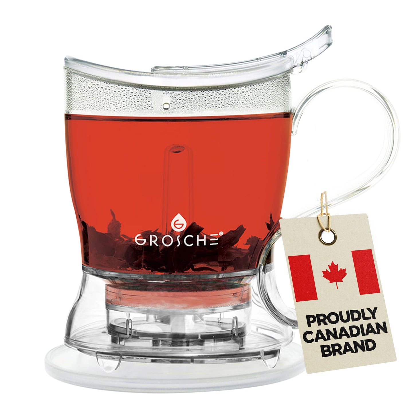 Théière infuseur Aberdeen et machine à thé intelligente par GROSCHE