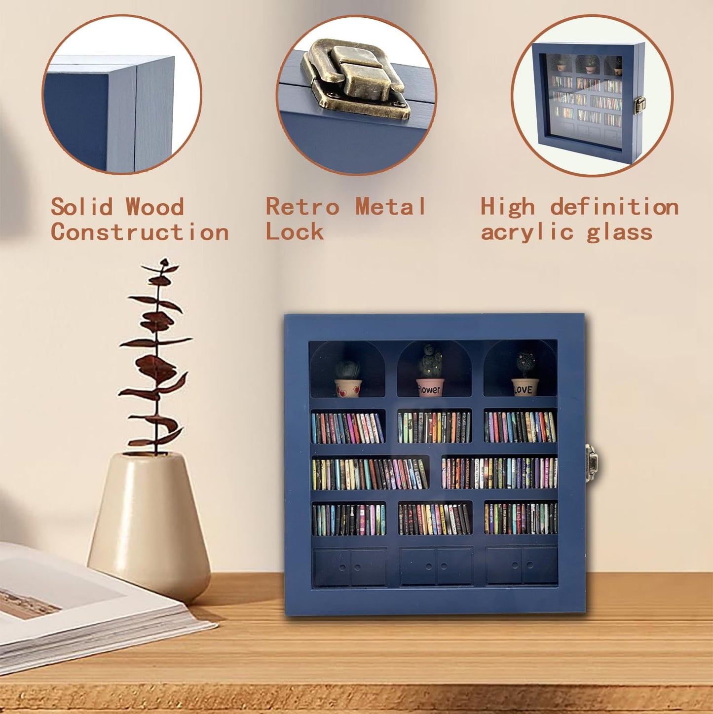 Anxiety Bookshelf - Shake Away Your Anxiety