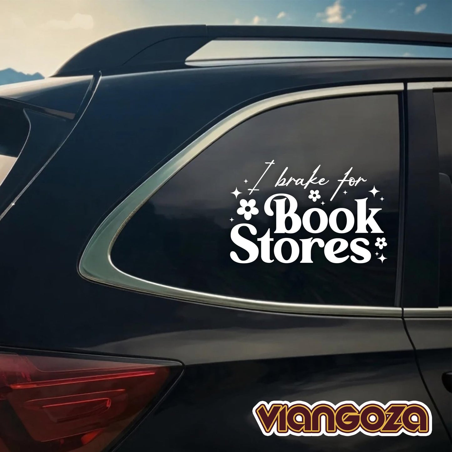 Autocollants de voiture pour livres audio - 2 options au choix