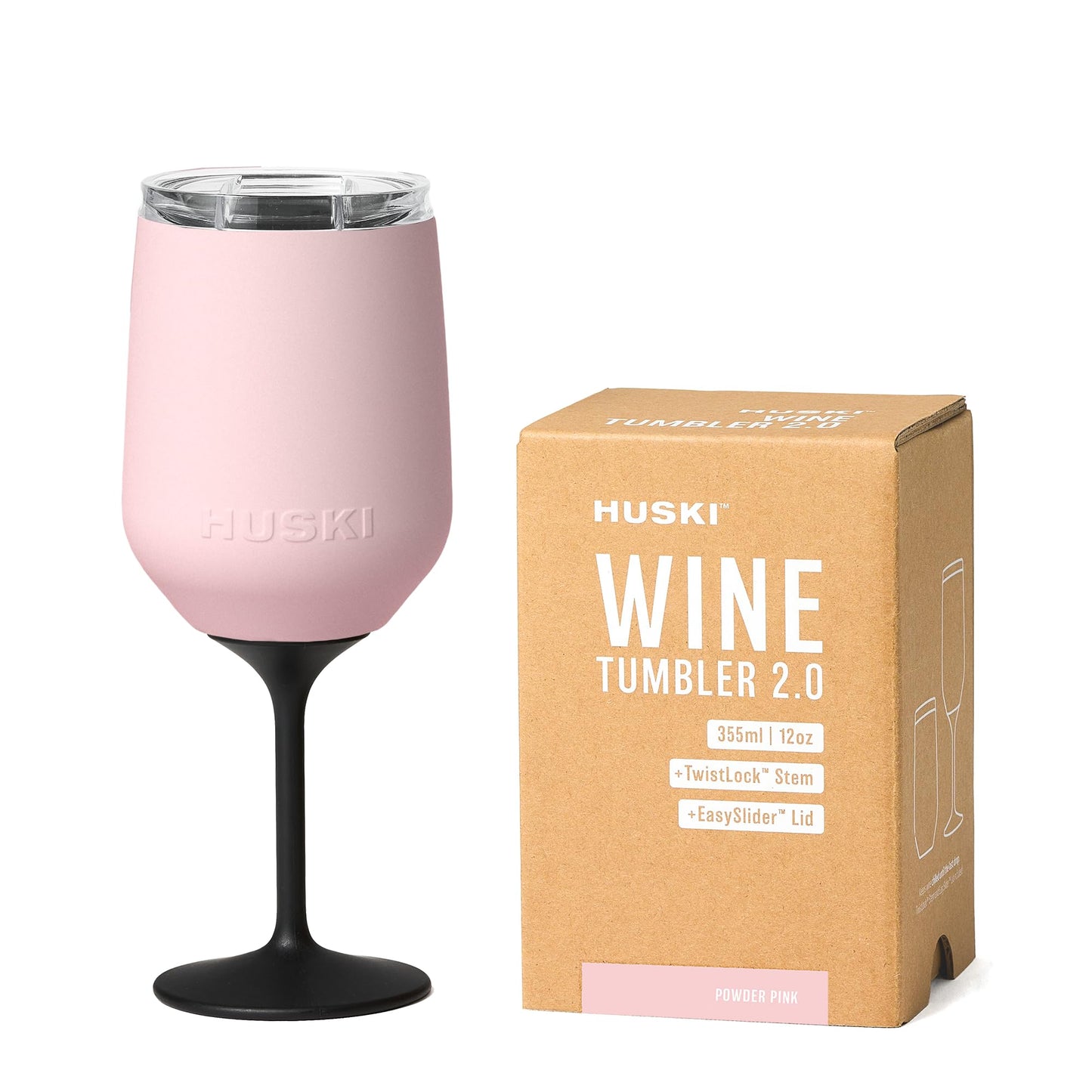 Award-Winning Insulated Wine Tumbler with Detachable Stem, in Six Colours