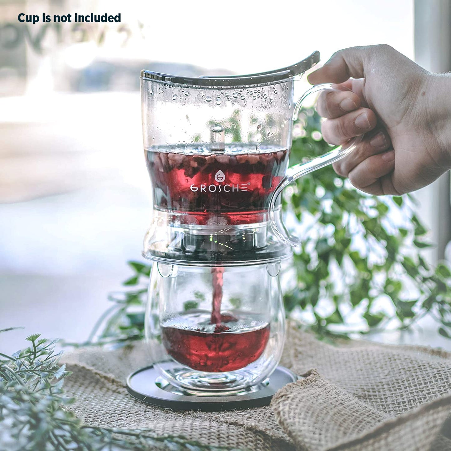 Théière infuseur Aberdeen et machine à thé intelligente par GROSCHE
