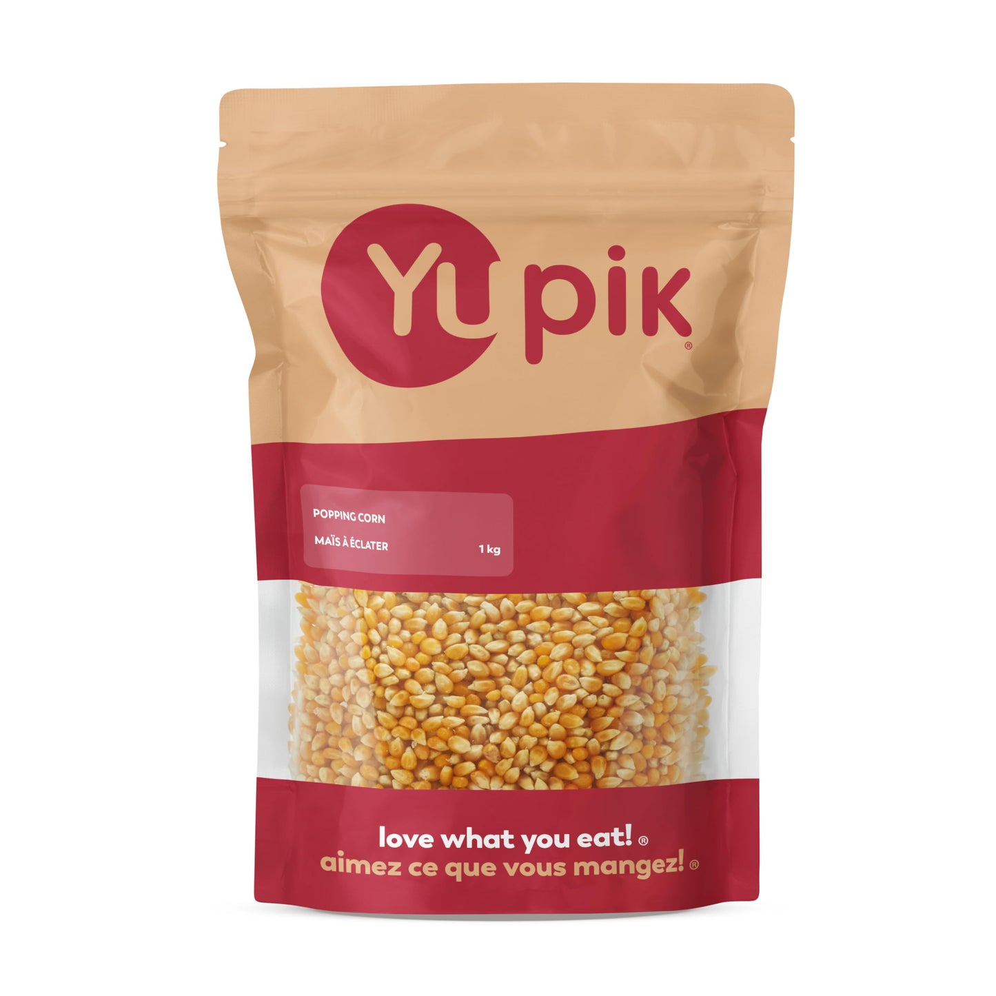 Grains de maïs à éclater Yupik - 1 kg
