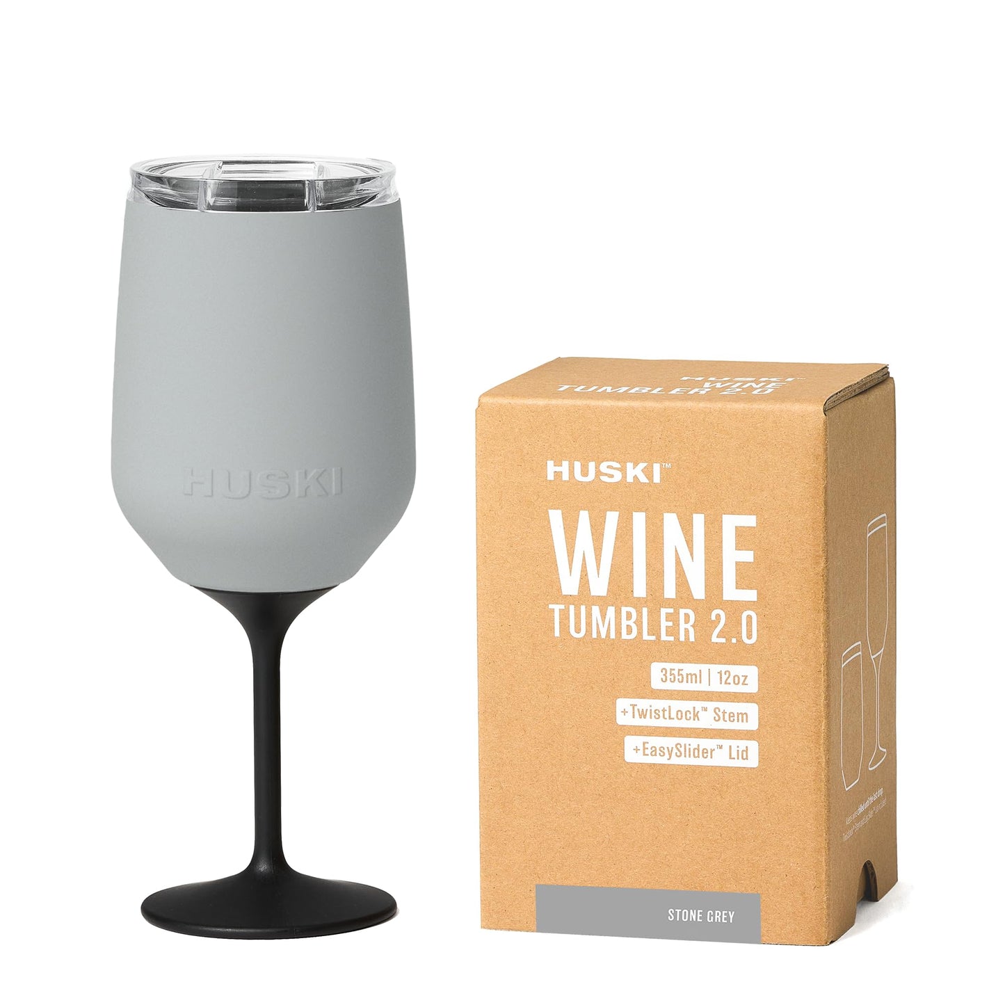 Award-Winning Insulated Wine Tumbler with Detachable Stem, in Six Colours