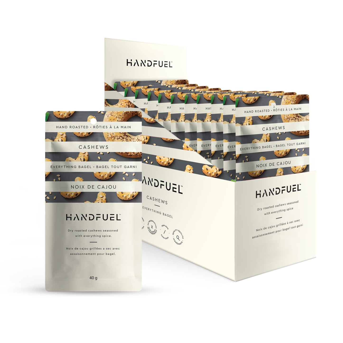 Noix de cajou Tout Bagel par Handfuel