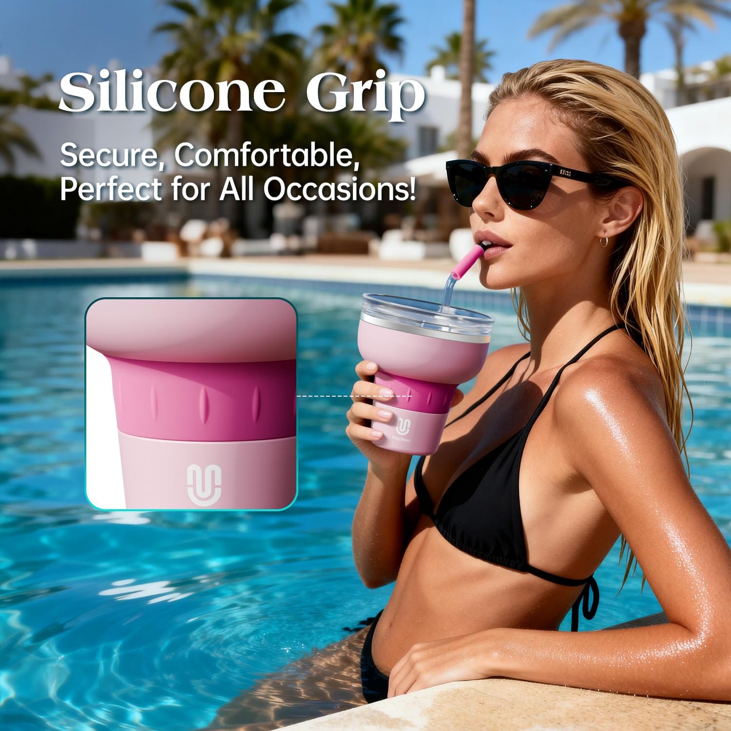 16 oz Stainless Steel Margarita Tumbler in Five Colours