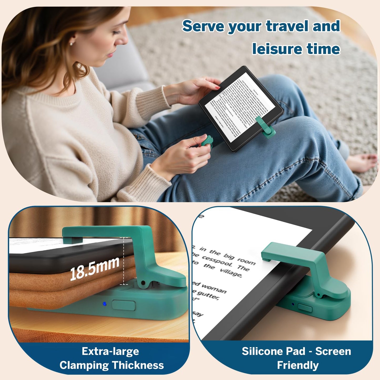 E-Reader Remote Page Turner in Five Fun Colours
