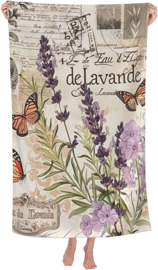 Microfiber Beach Towel, Book Beach Towels 32x52in,Quick Dry, Sand Free, Ultra Soft & Oversized Towel for Travel, Bathroom, Swimming - Ideal for Pool, Camping, Yoga, or Gift Decor