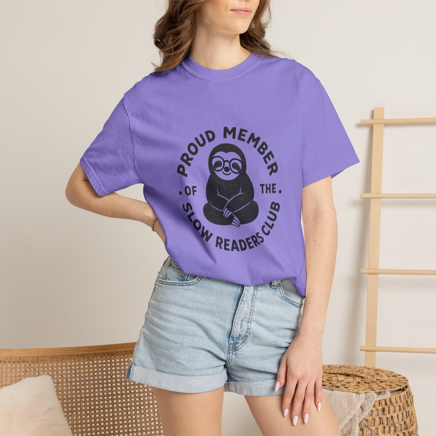 "Proud Member of the Slow Readers Club" Graphic Tee