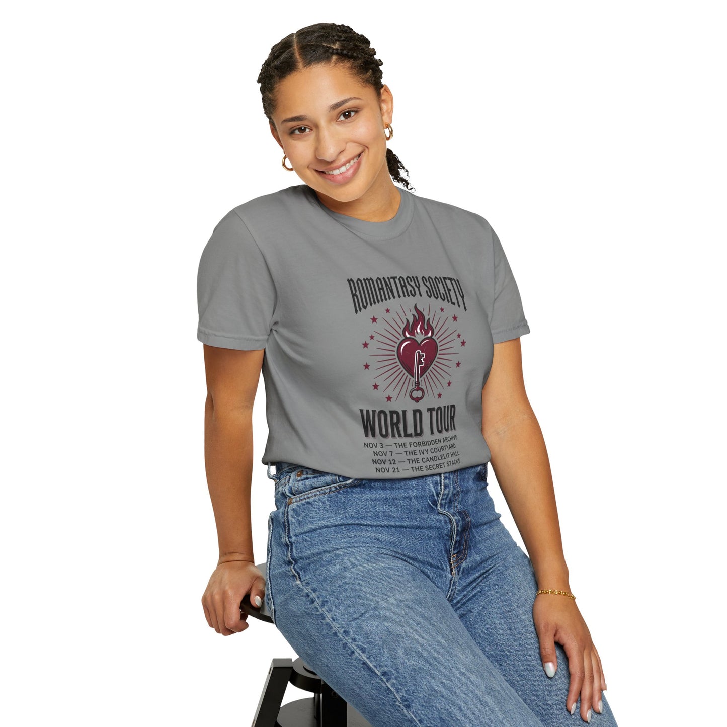 "Romantasy Society World Tour" Graphic T-Shirt