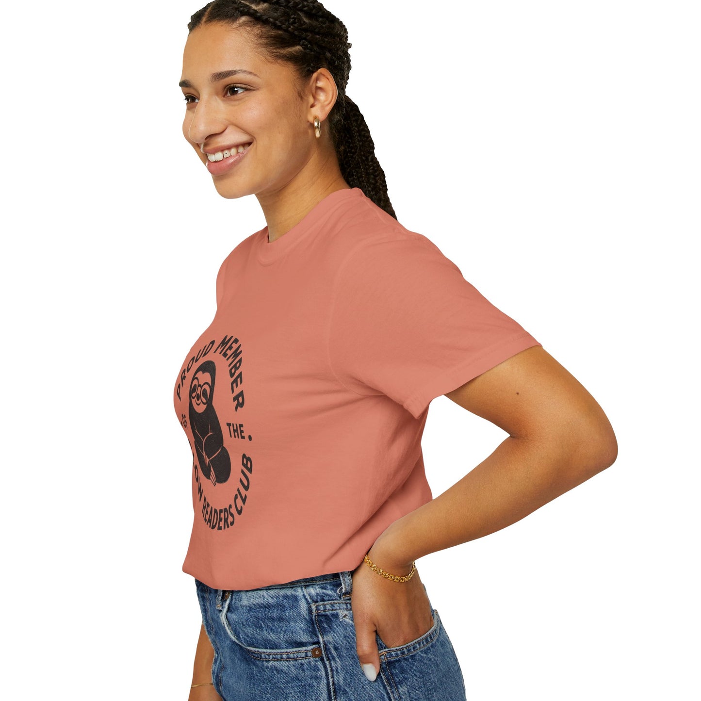 "Proud Member of the Slow Readers Club" Graphic Tee
