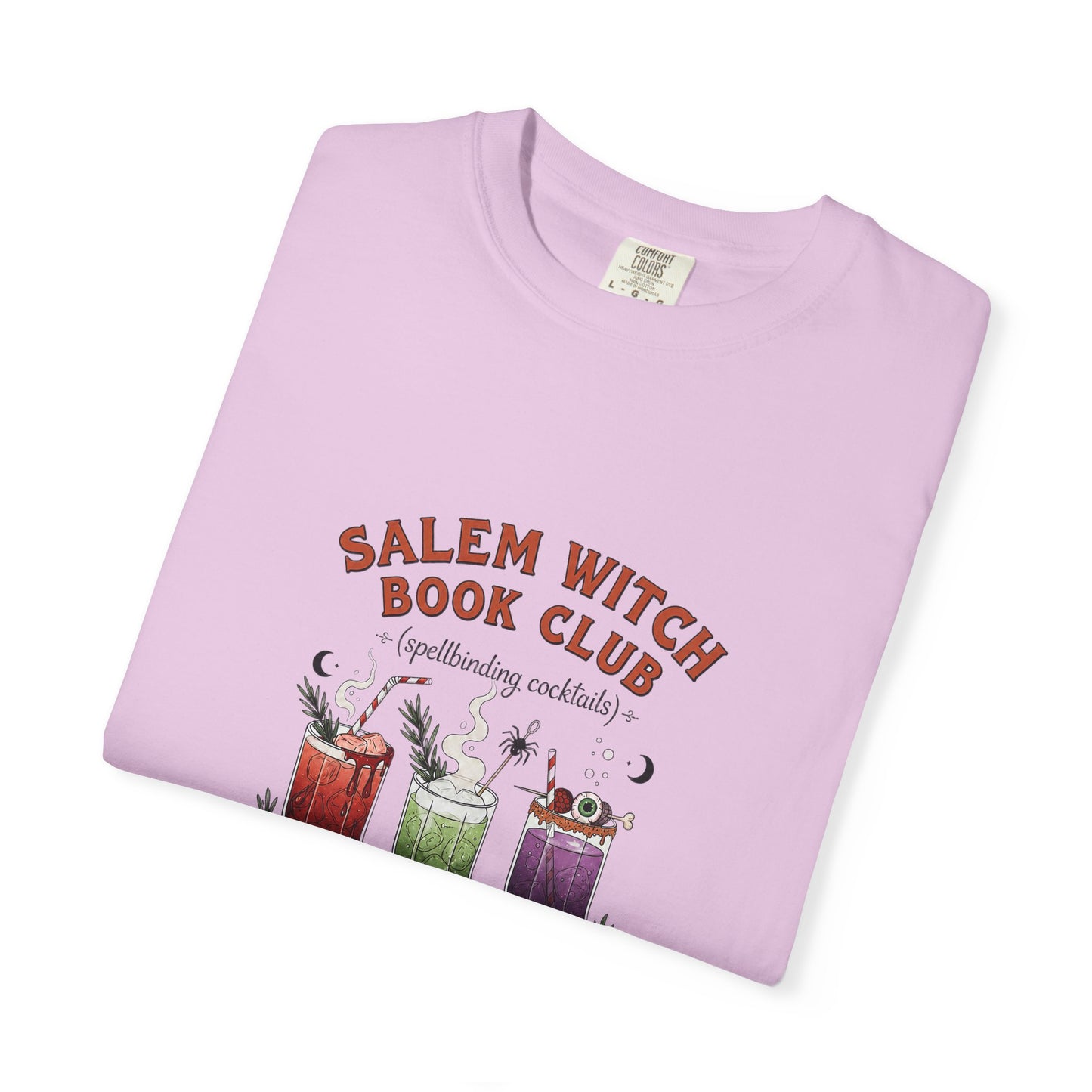 "Salem Witch Book Club" T-Shirt — Whimsical Witchy Reading Tee