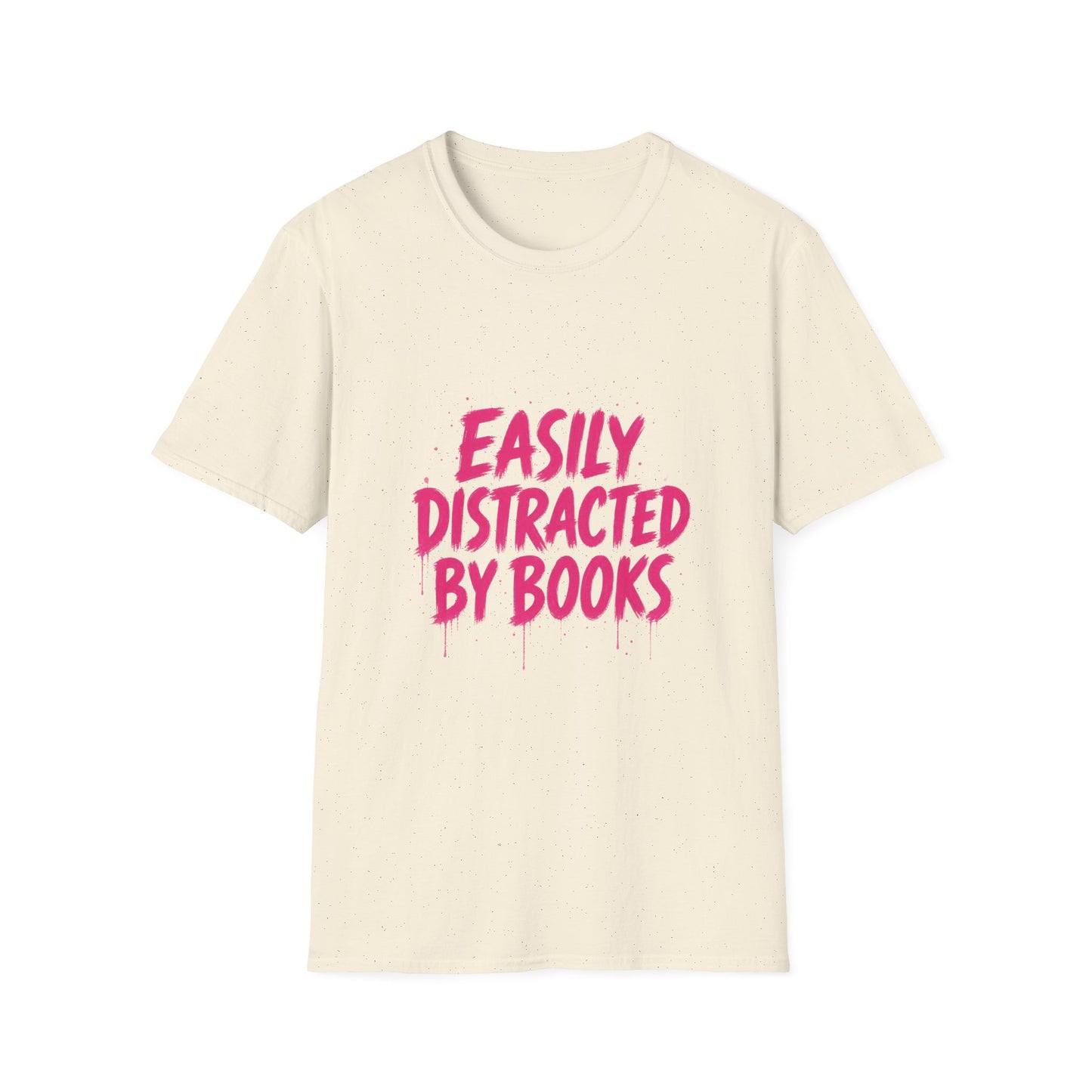 Lightweight Fabric - "Easily Distracted by Books" T‑Shirt