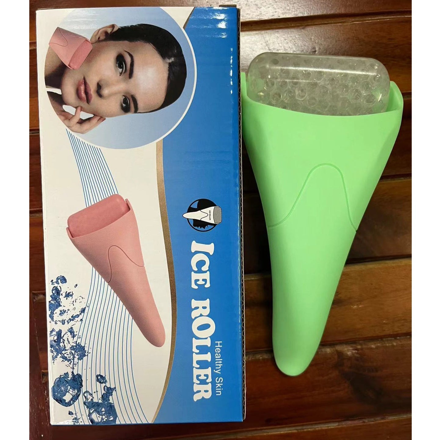 Masseur Facial Rouleau de Glace Tête de Massage à Rouleau de Glace
