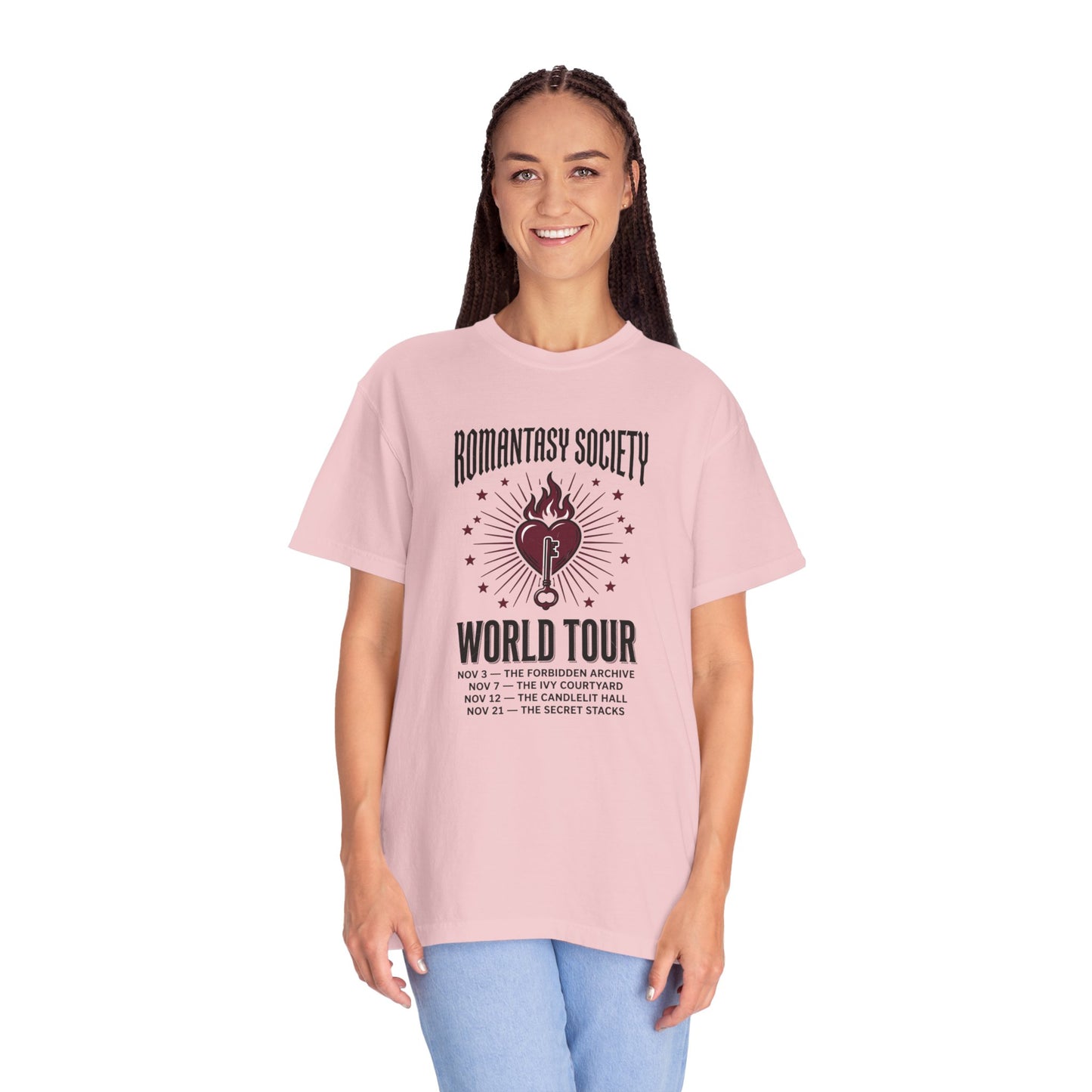"Romantasy Society World Tour" Graphic T-Shirt