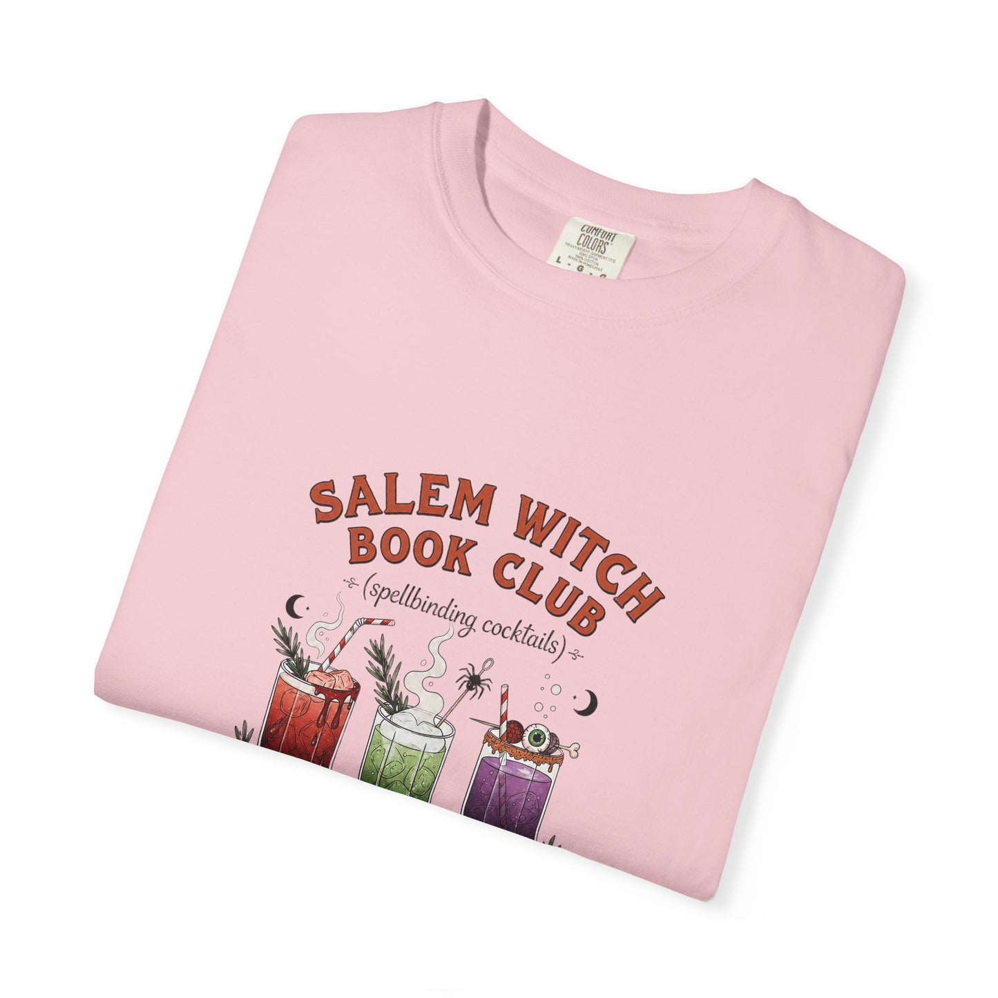 "Salem Witch Book Club" T-Shirt — Whimsical Witchy Reading Tee