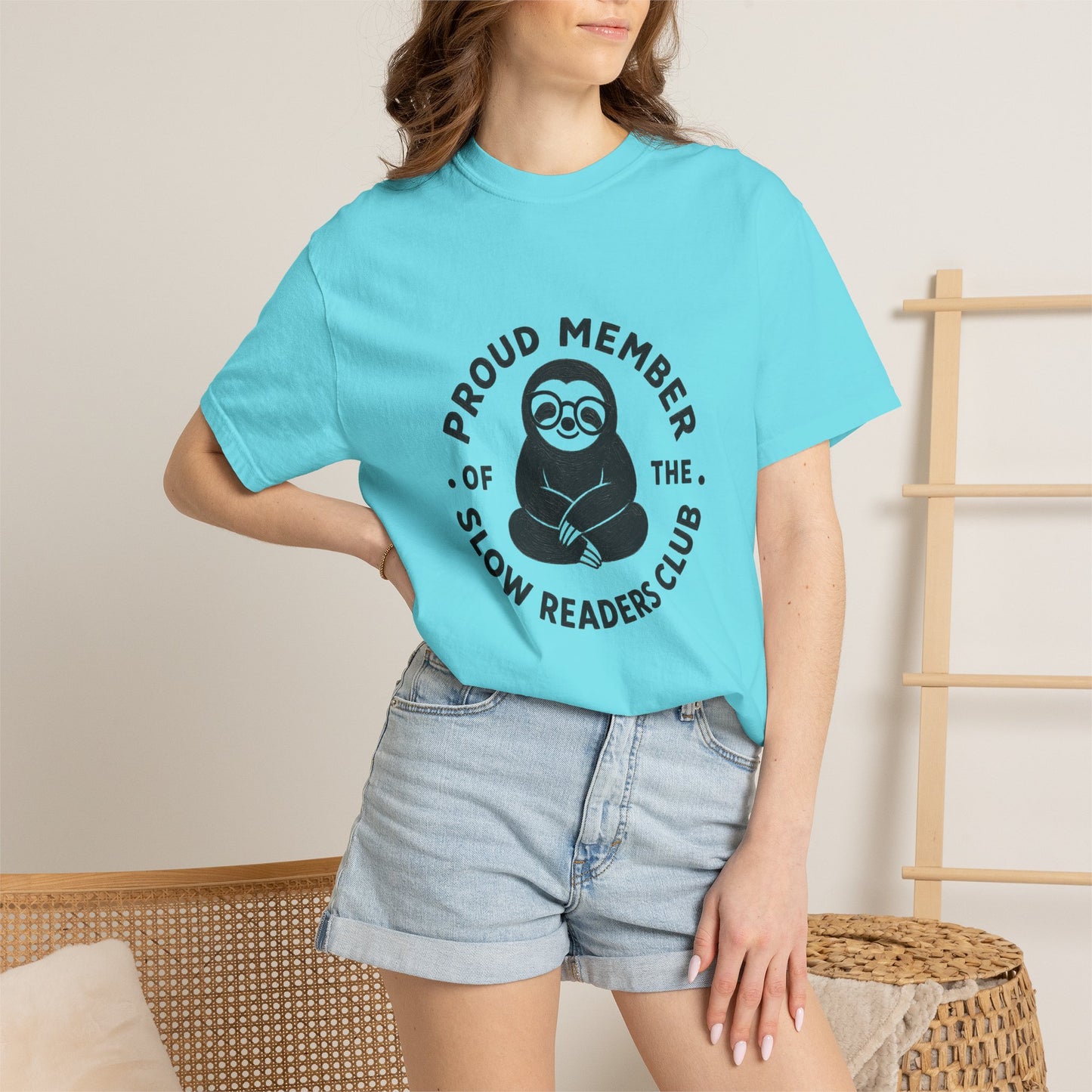 "Proud Member of the Slow Readers Club" Graphic Tee