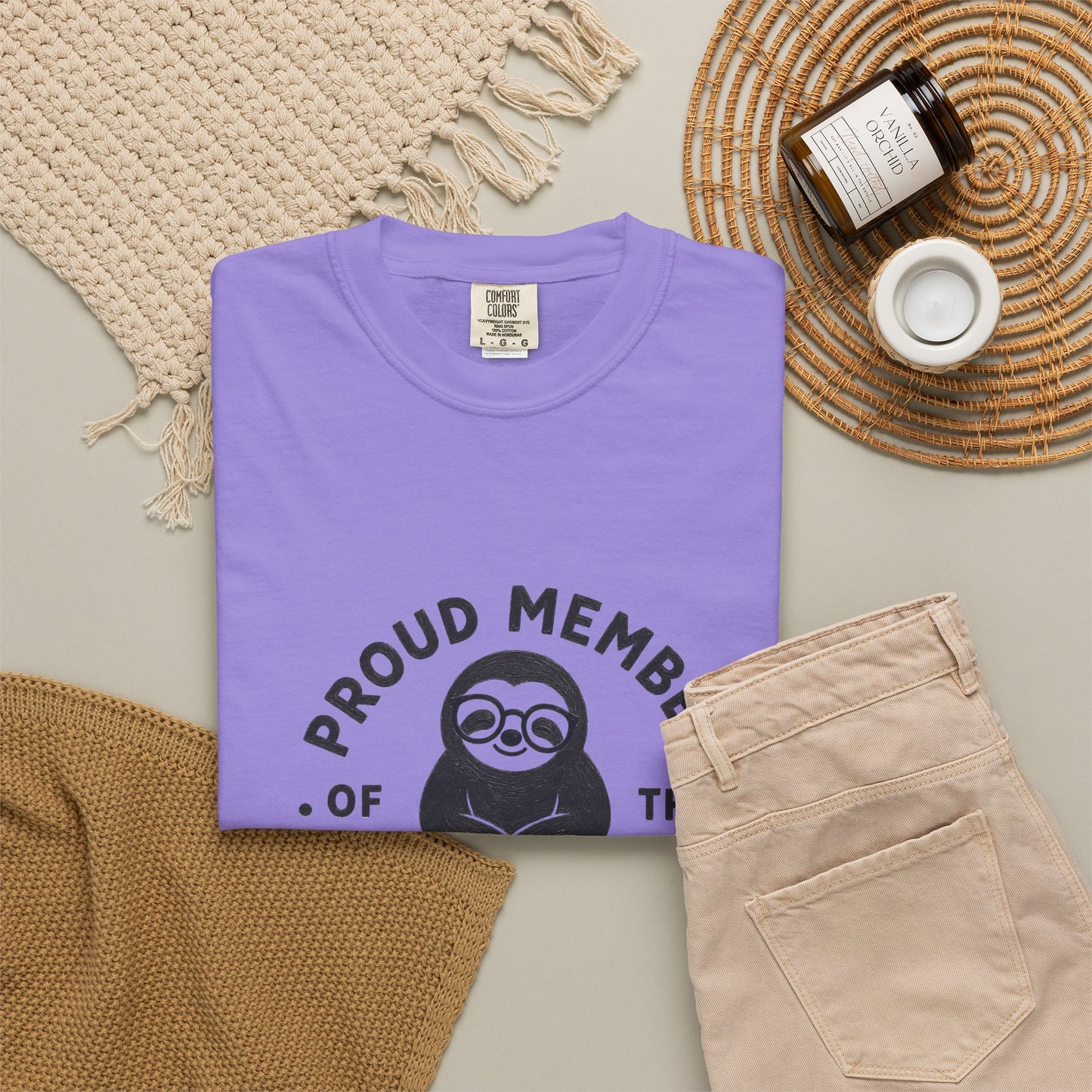 "Proud Member of the Slow Readers Club" Graphic Tee