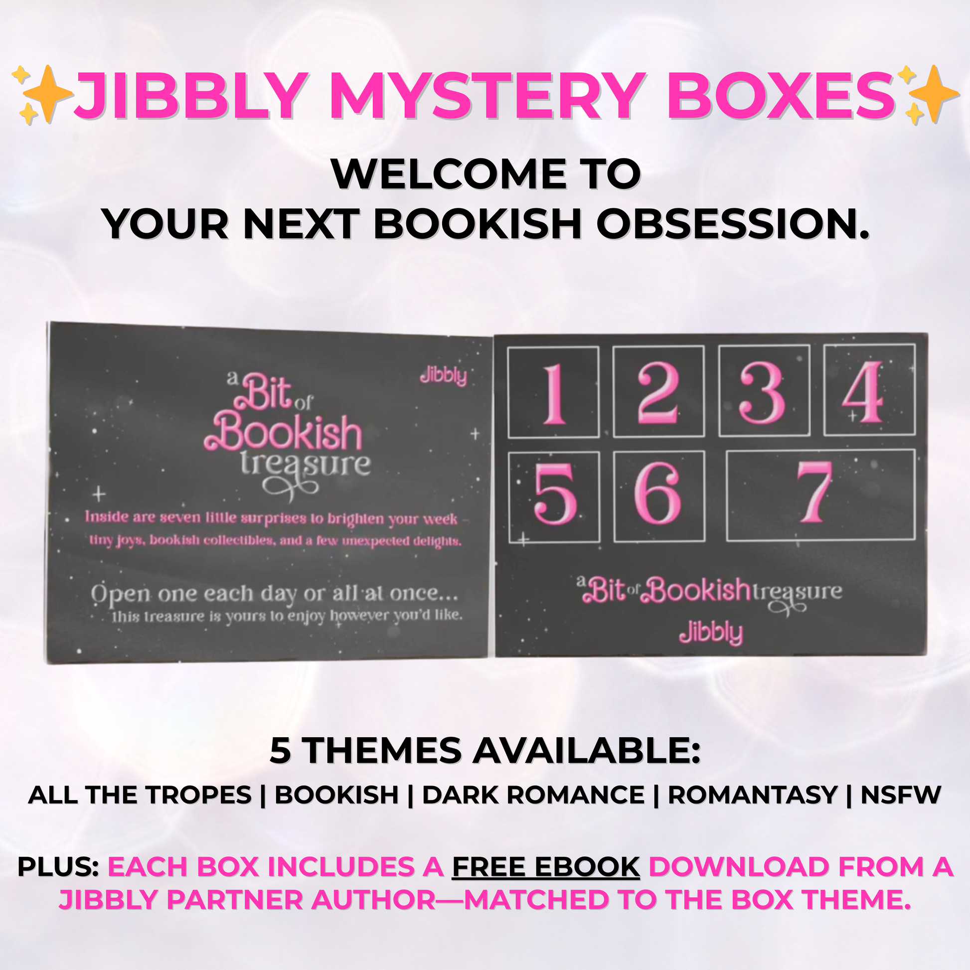 A Bit of Bookish Treasure | Bookish Mystery Box | Romance Reader Gift-3