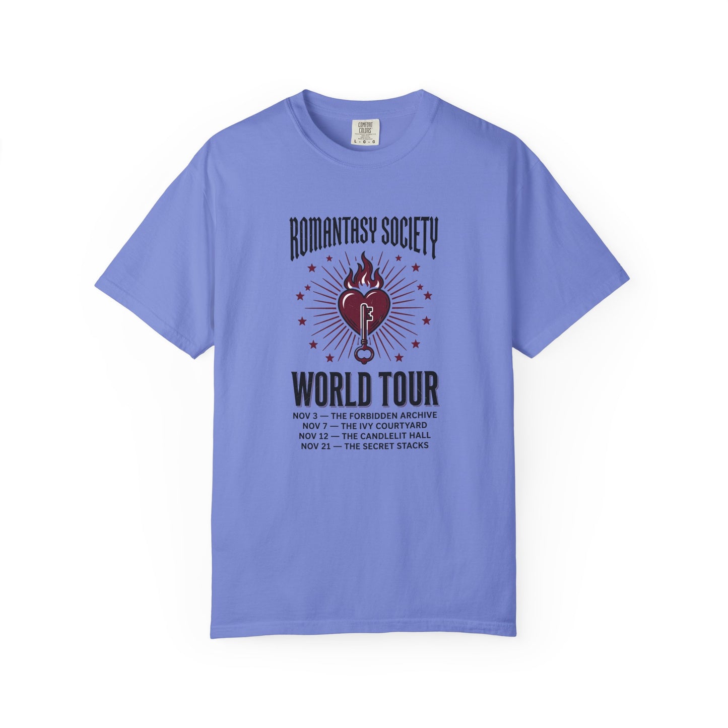 "Romantasy Society World Tour" Graphic T-Shirt