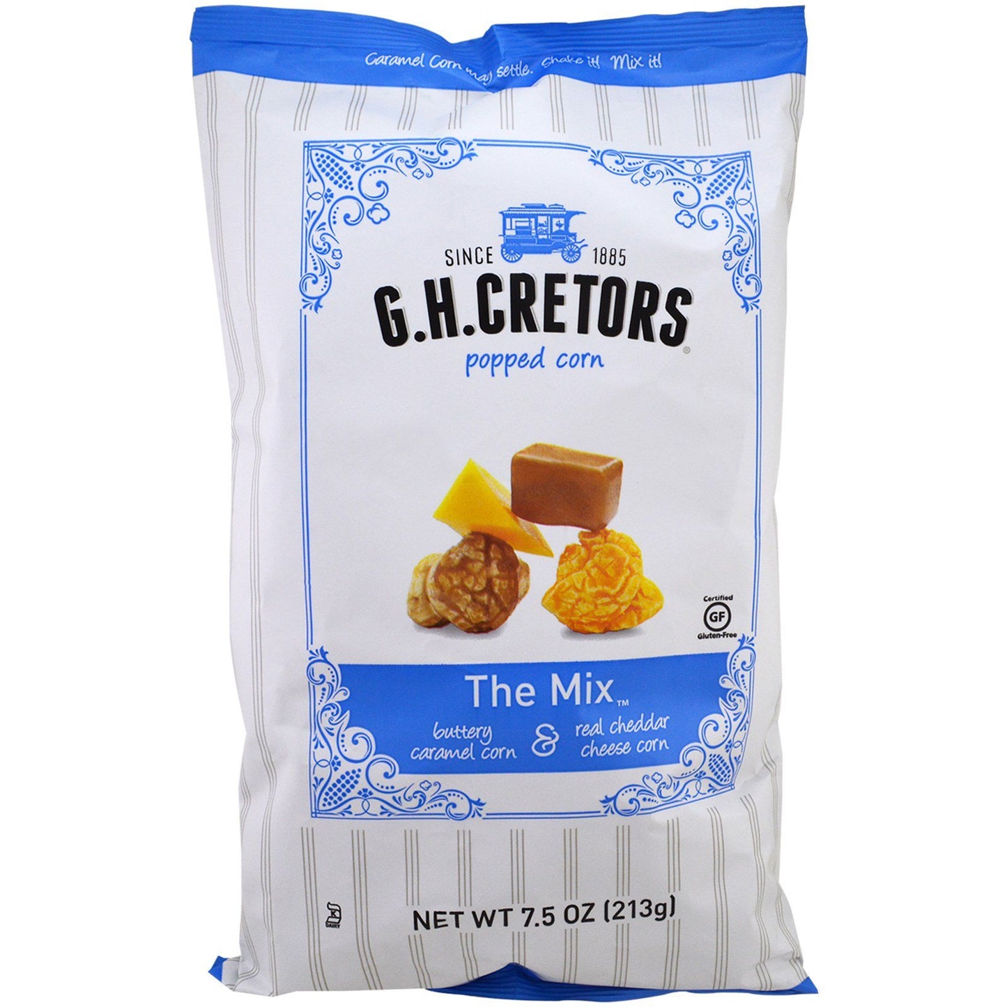 G.H. Cretors Popcorn Chicago Mix (Caramel et Cheddar), 213g
