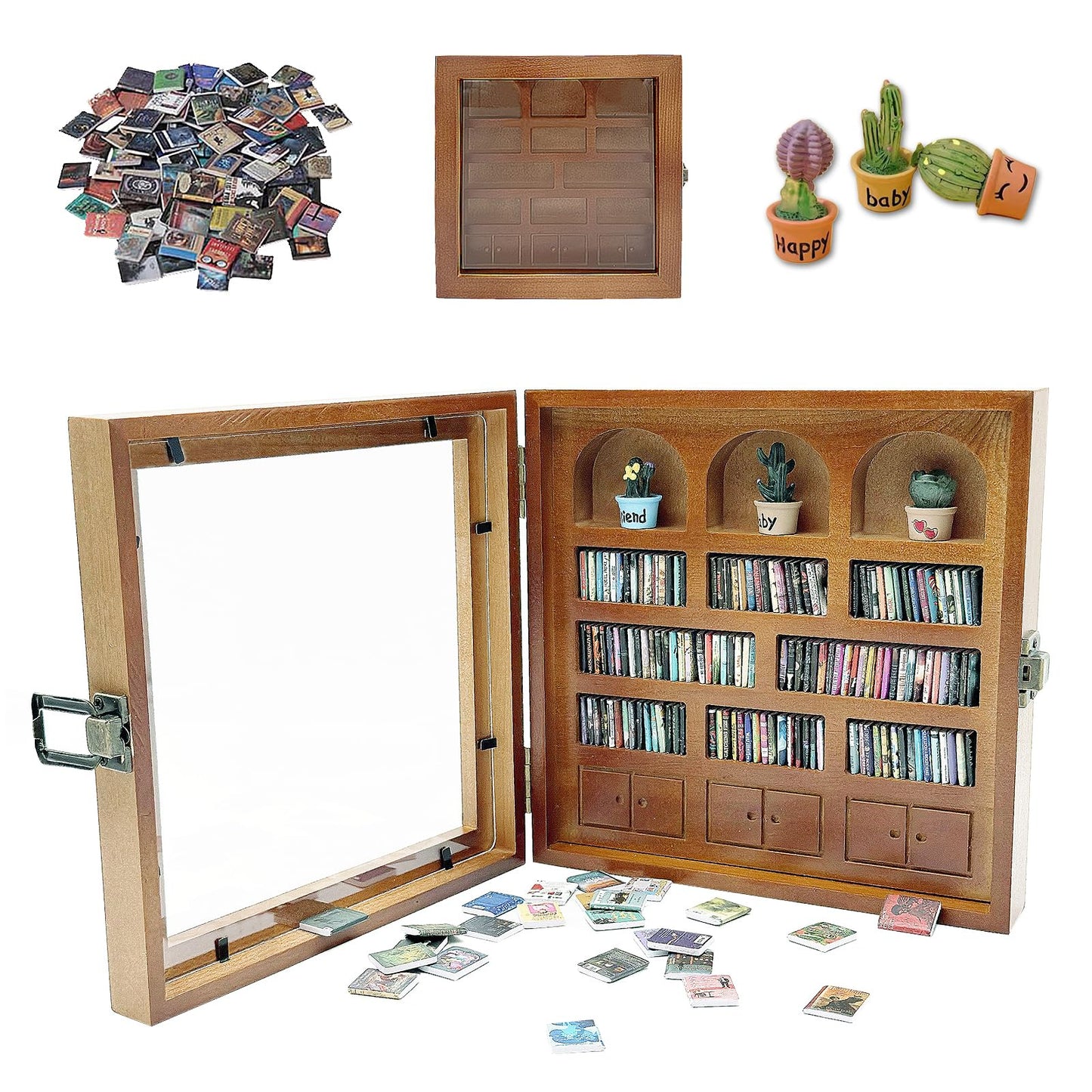 Anxiety Bookshelf - Shake Away Your Anxiety