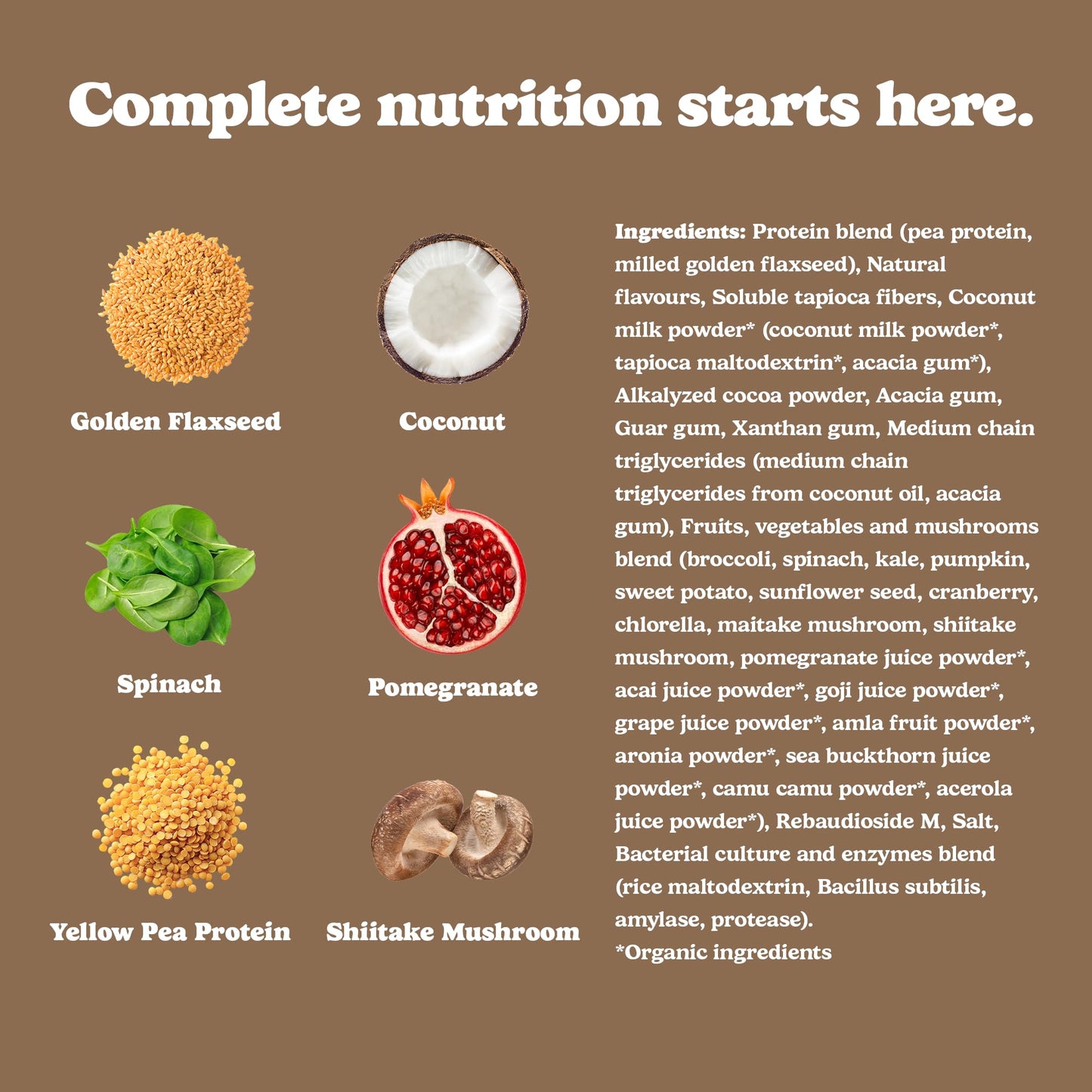 Good Protein Vegan Plant-based Protein Powder 100% Natural, Non-GMO, Dairy-free, Gluten-free, Soy-free, No Added Sugar and Nothing Artificial. Strawberries & Cream All-in-One Shake 440 grams