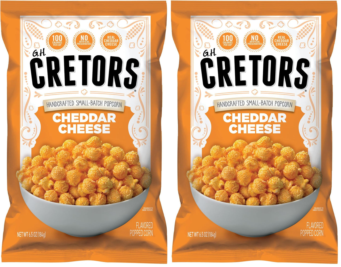 G.H. Cretors Popcorn Chicago Mix (Caramel et Cheddar), 213g