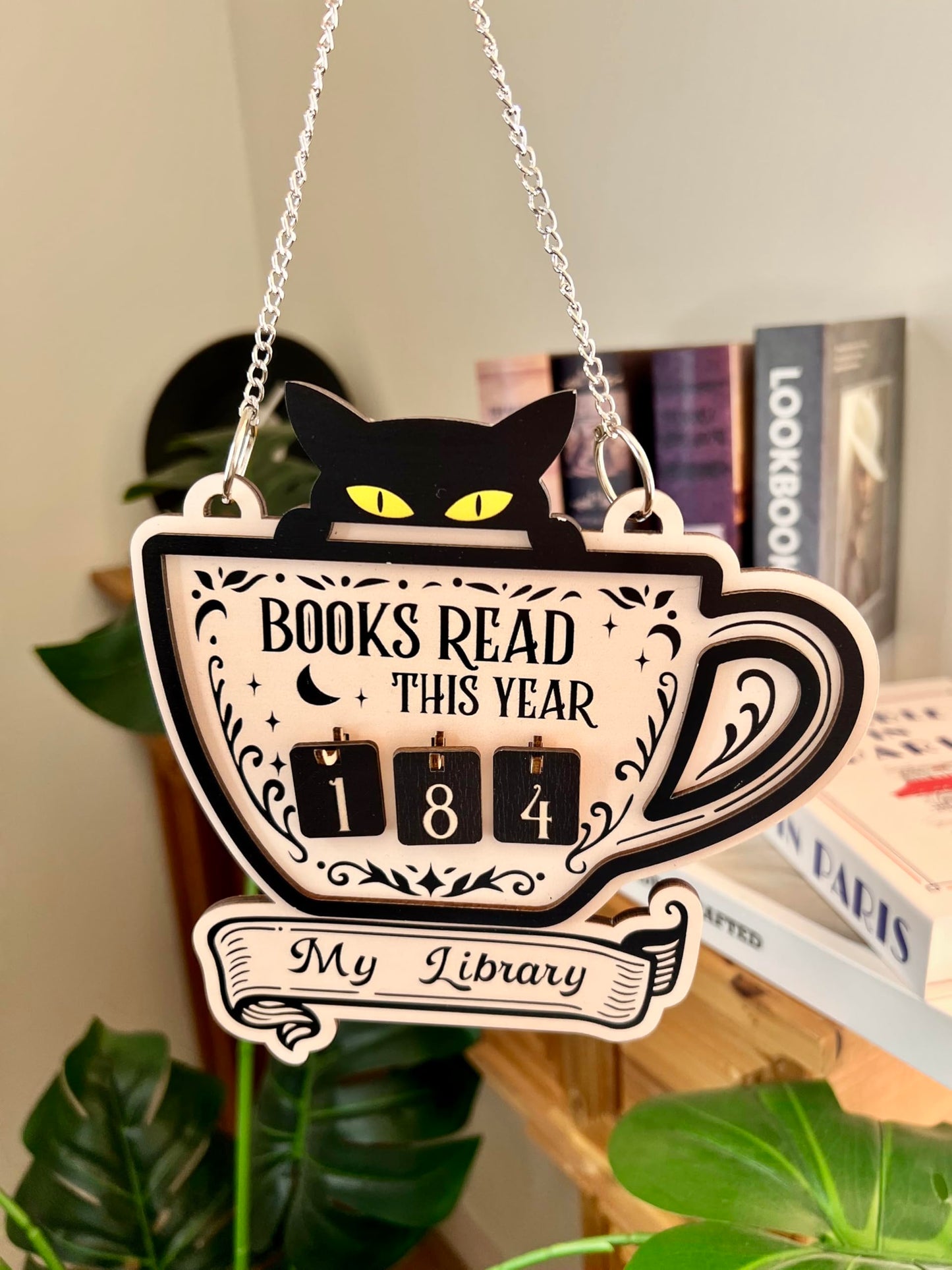 Book Counter Bookshelf Decoration in 2 Adorable Styles