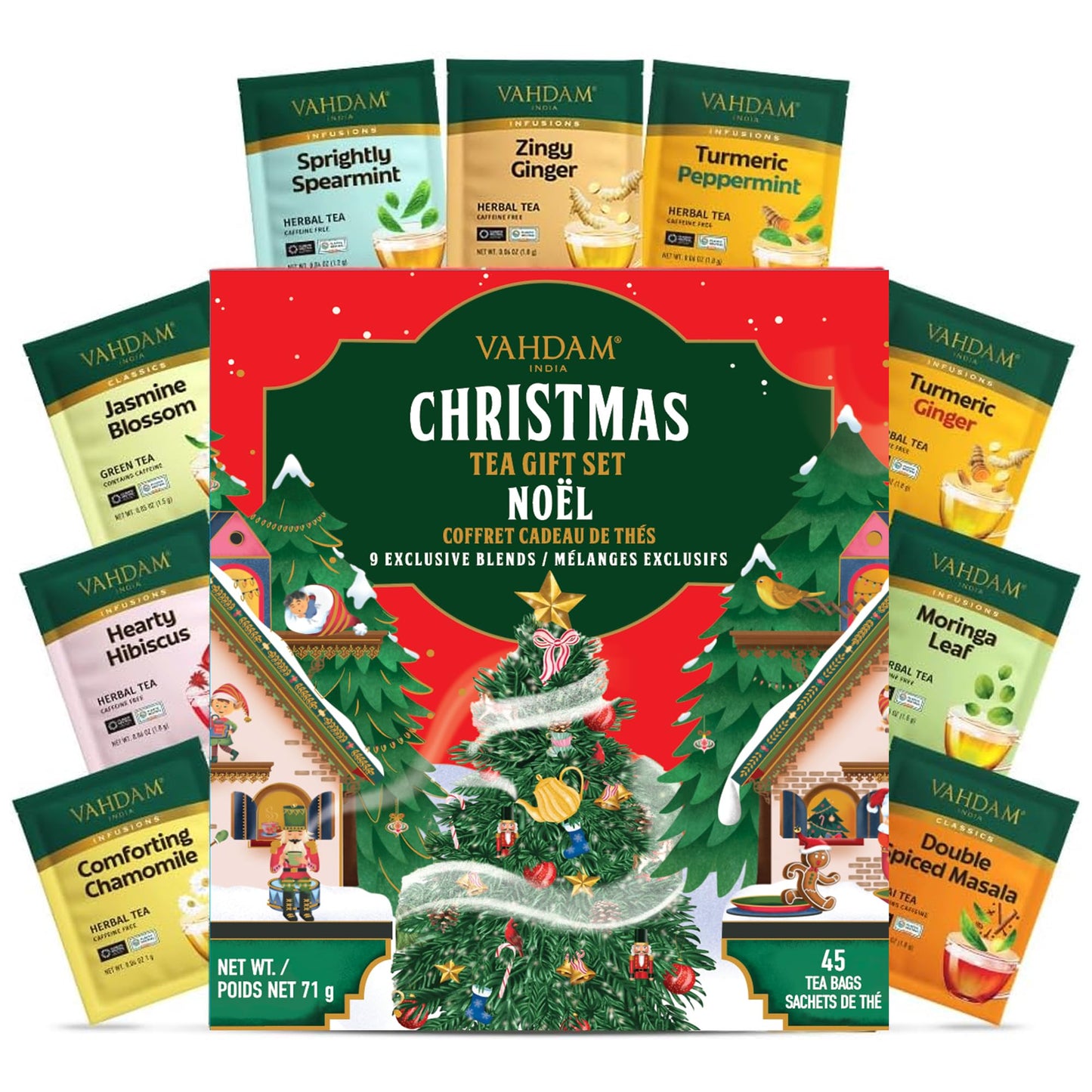 Assortiments de thés - 7 coffrets variés au choix - Par VAHDAM