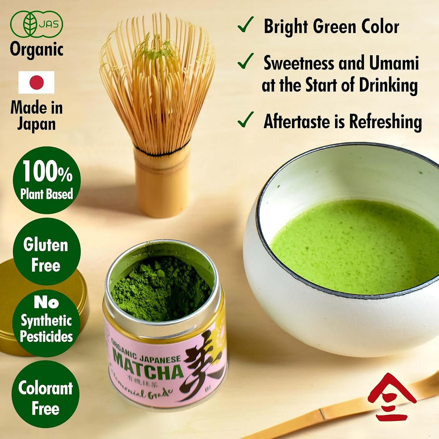 Matcha de Kyoto Uji de qualité cérémoniale par Yamasan