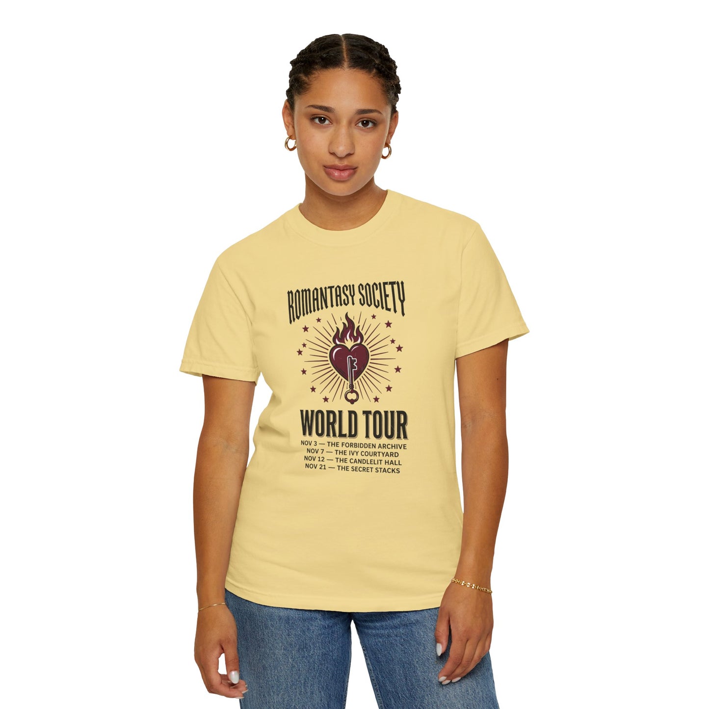 "Romantasy Society World Tour" Graphic T-Shirt