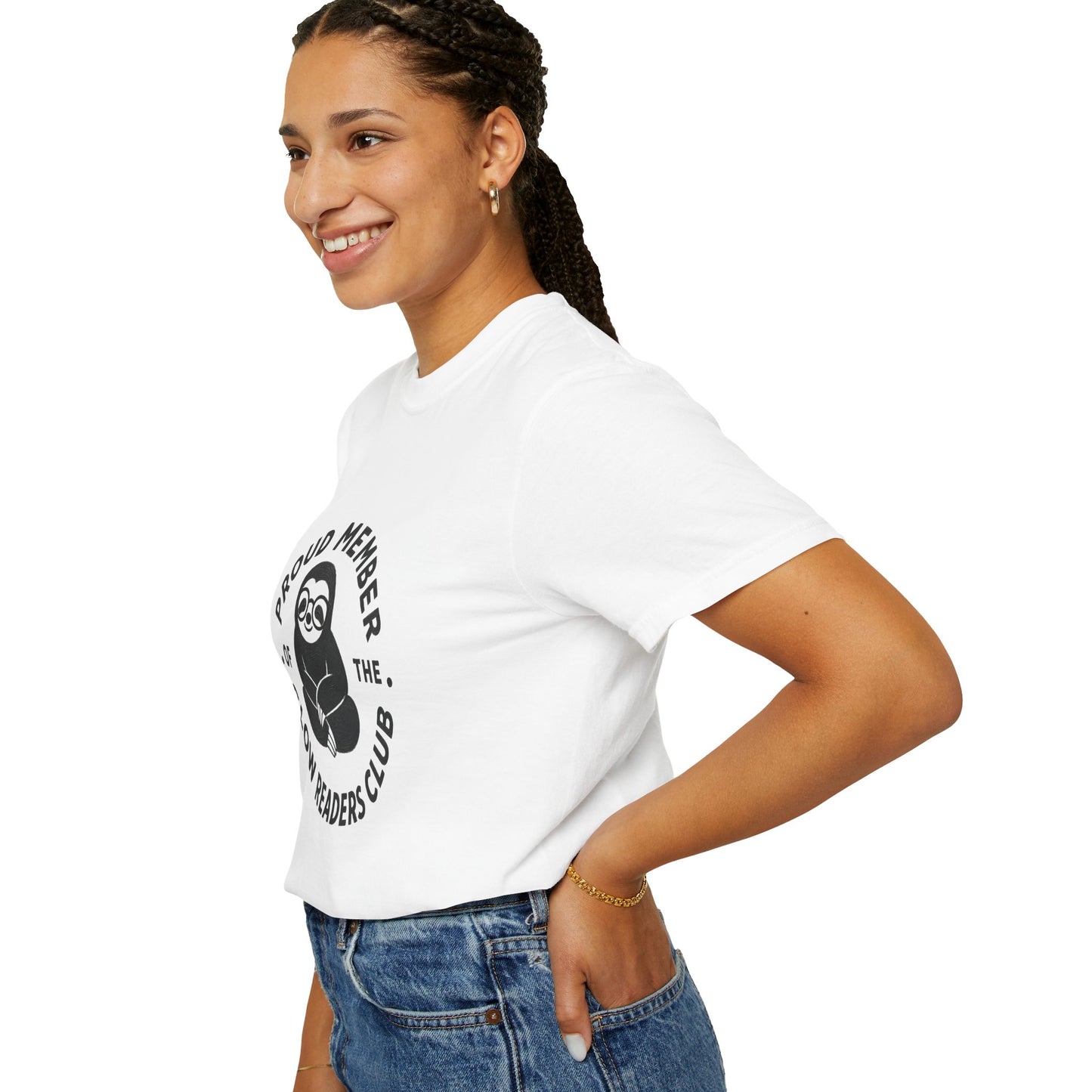 "Proud Member of the Slow Readers Club" Graphic Tee