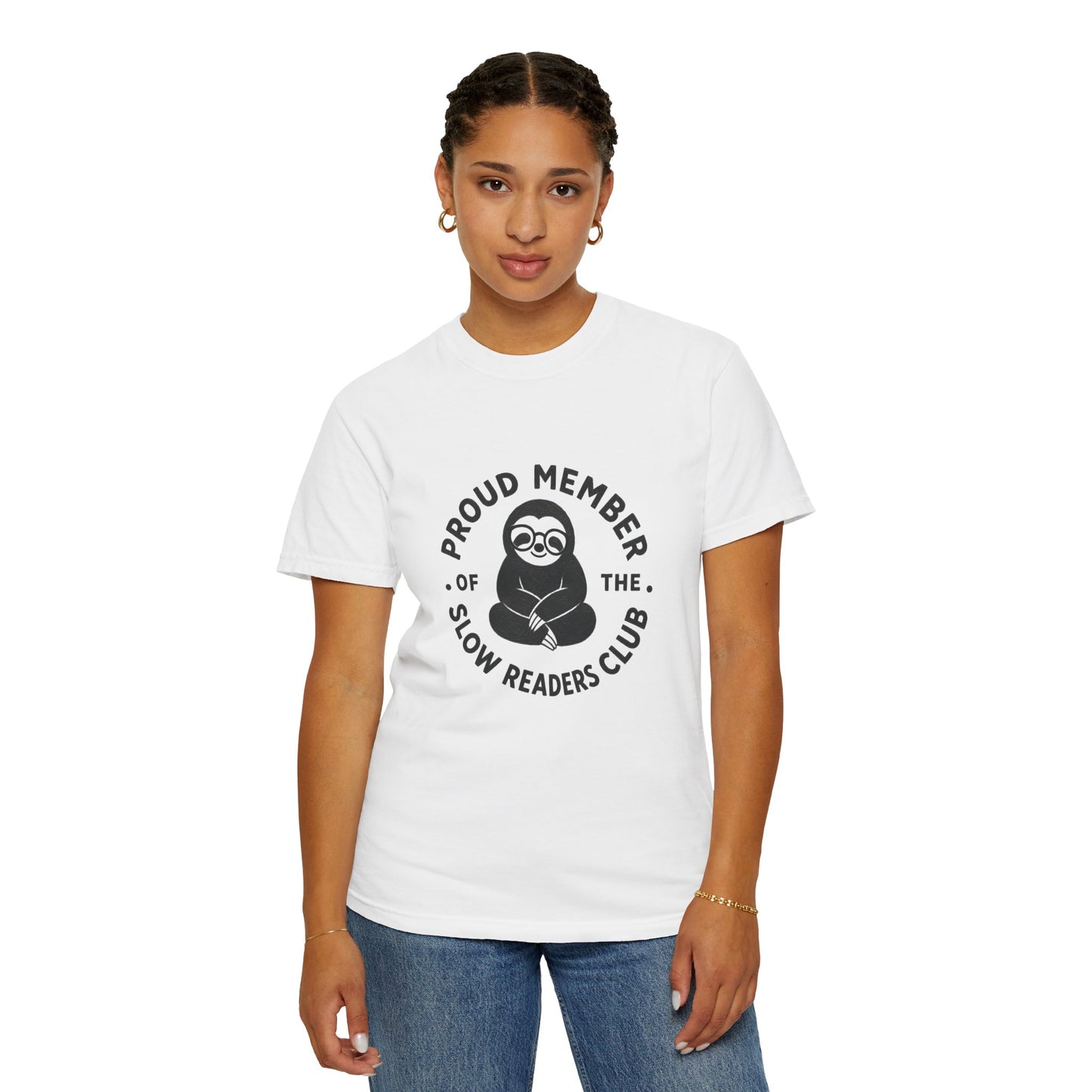 "Proud Member of the Slow Readers Club" Graphic Tee