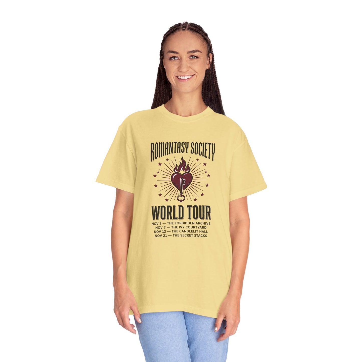 "Romantasy Society World Tour" Graphic T-Shirt