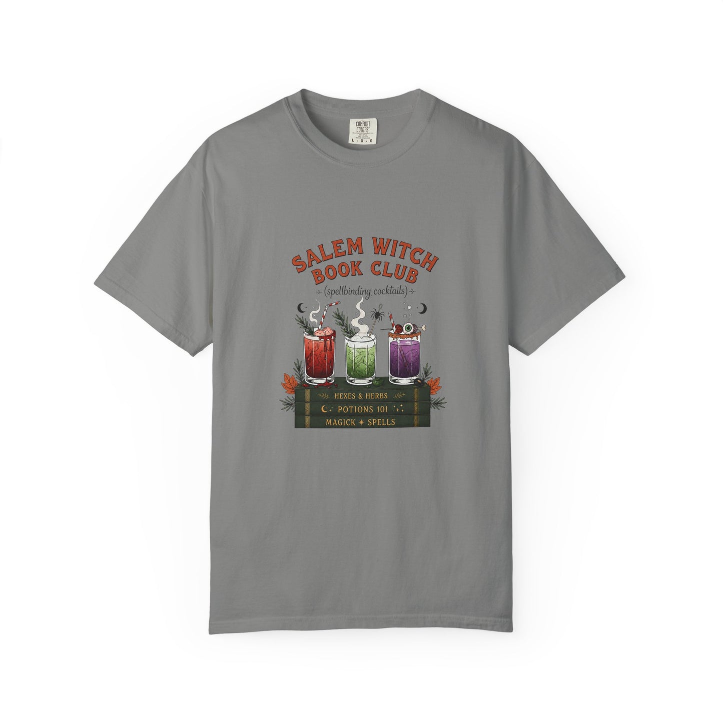 "Salem Witch Book Club" T-Shirt — Whimsical Witchy Reading Tee