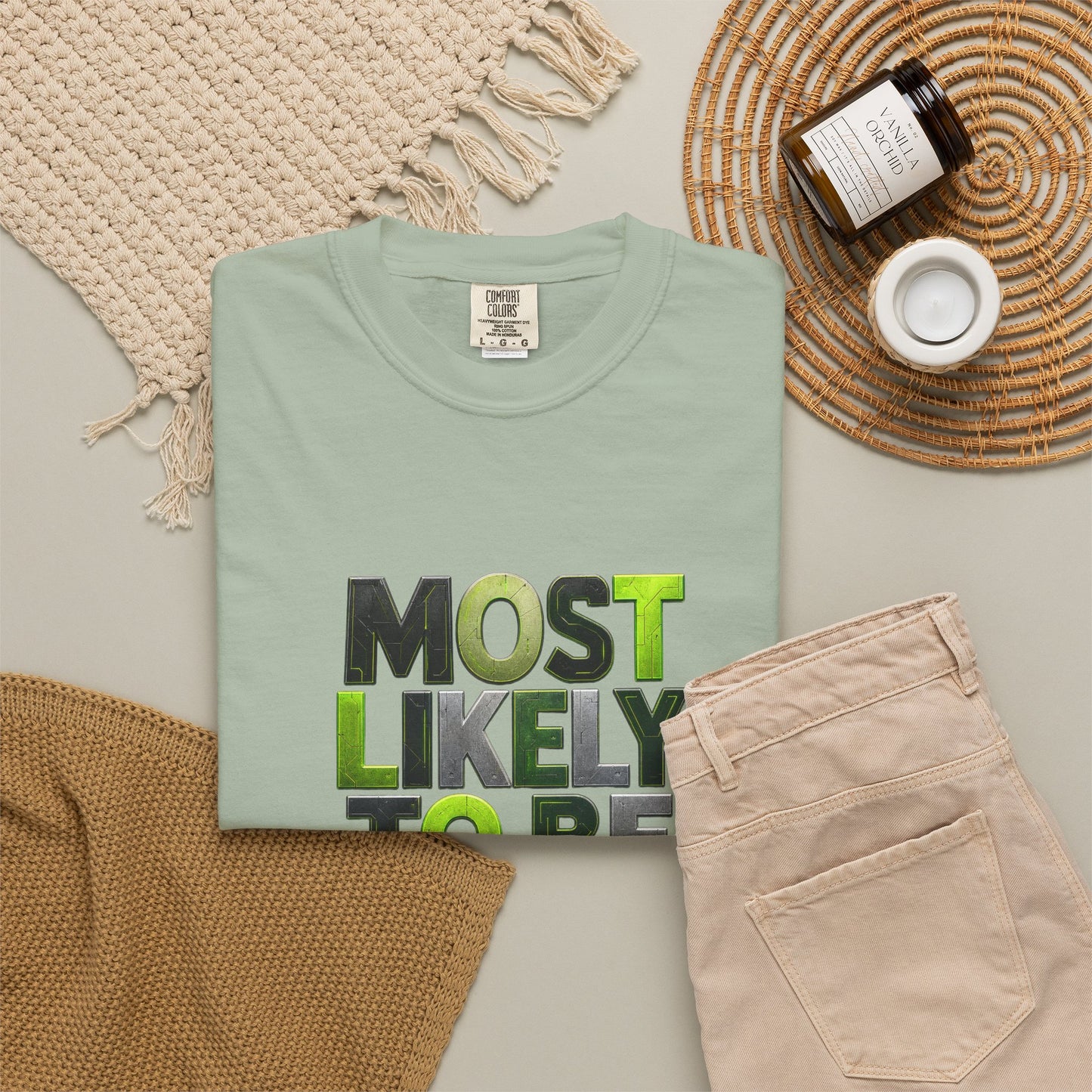 "Most Likely To Be Reading Sci‑Fi" T-Shirt for Science Fiction Book Lovers