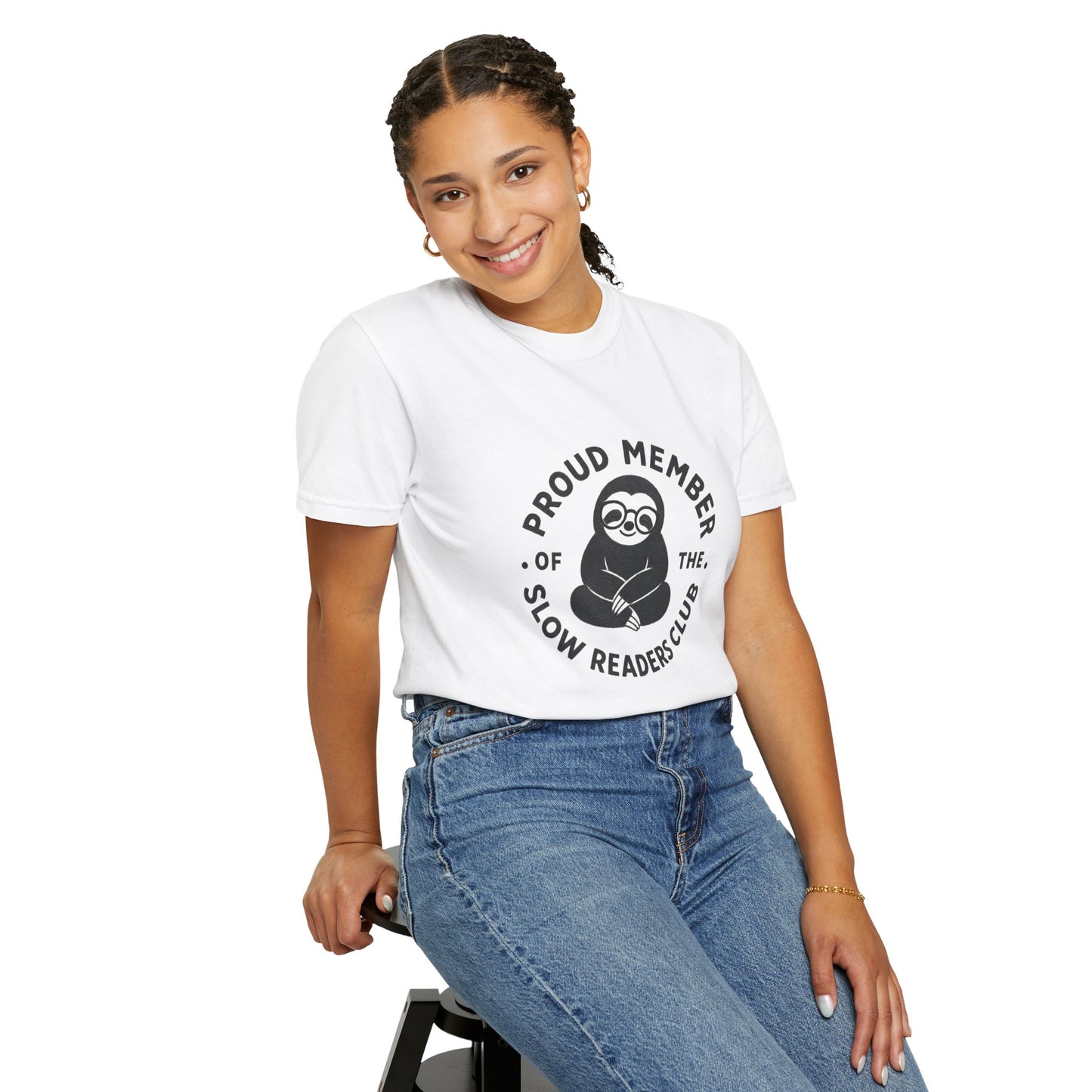 "Proud Member of the Slow Readers Club" Graphic Tee