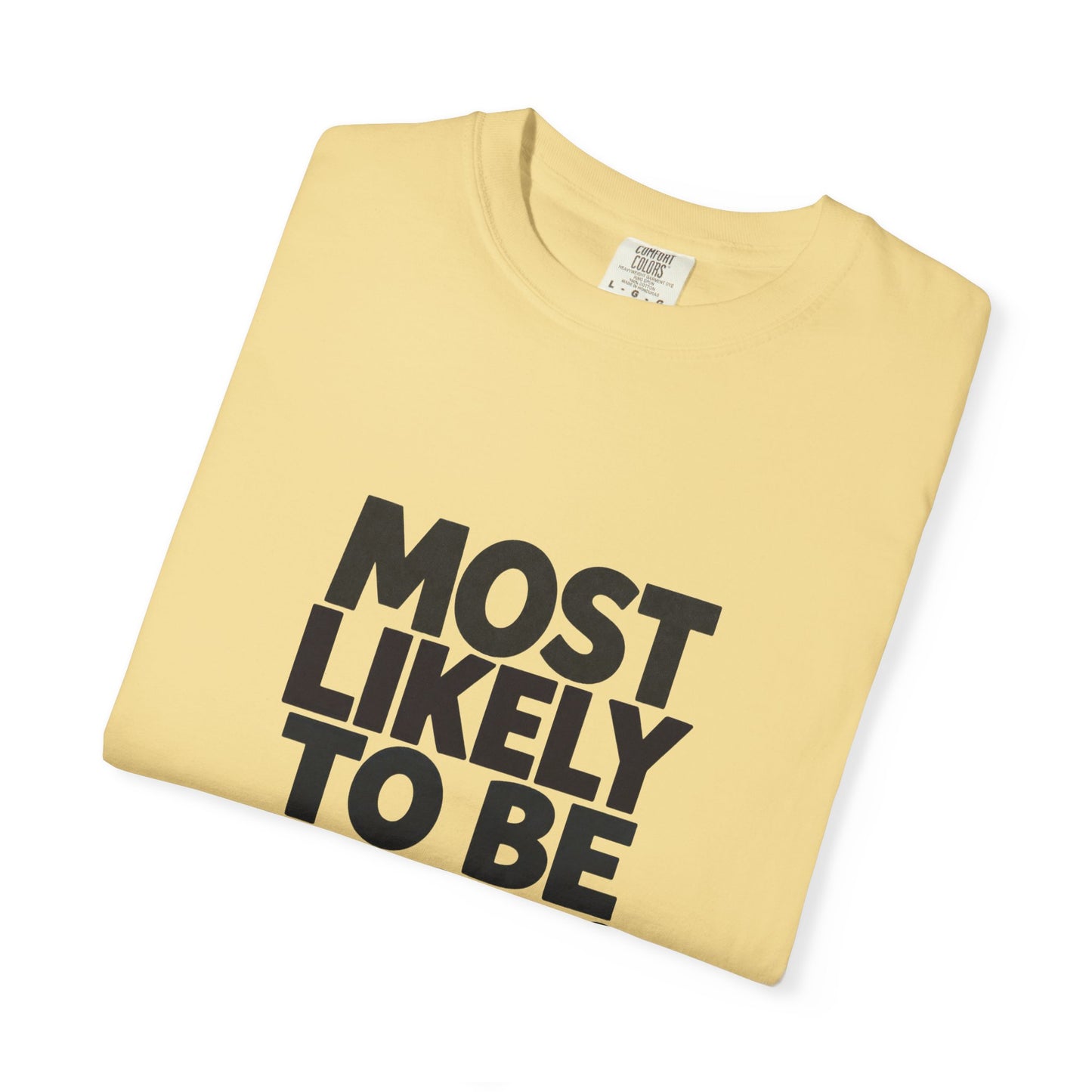 Horror Reader T-Shirt — "Most Likely to Be Reading Horror" Graphic Tee